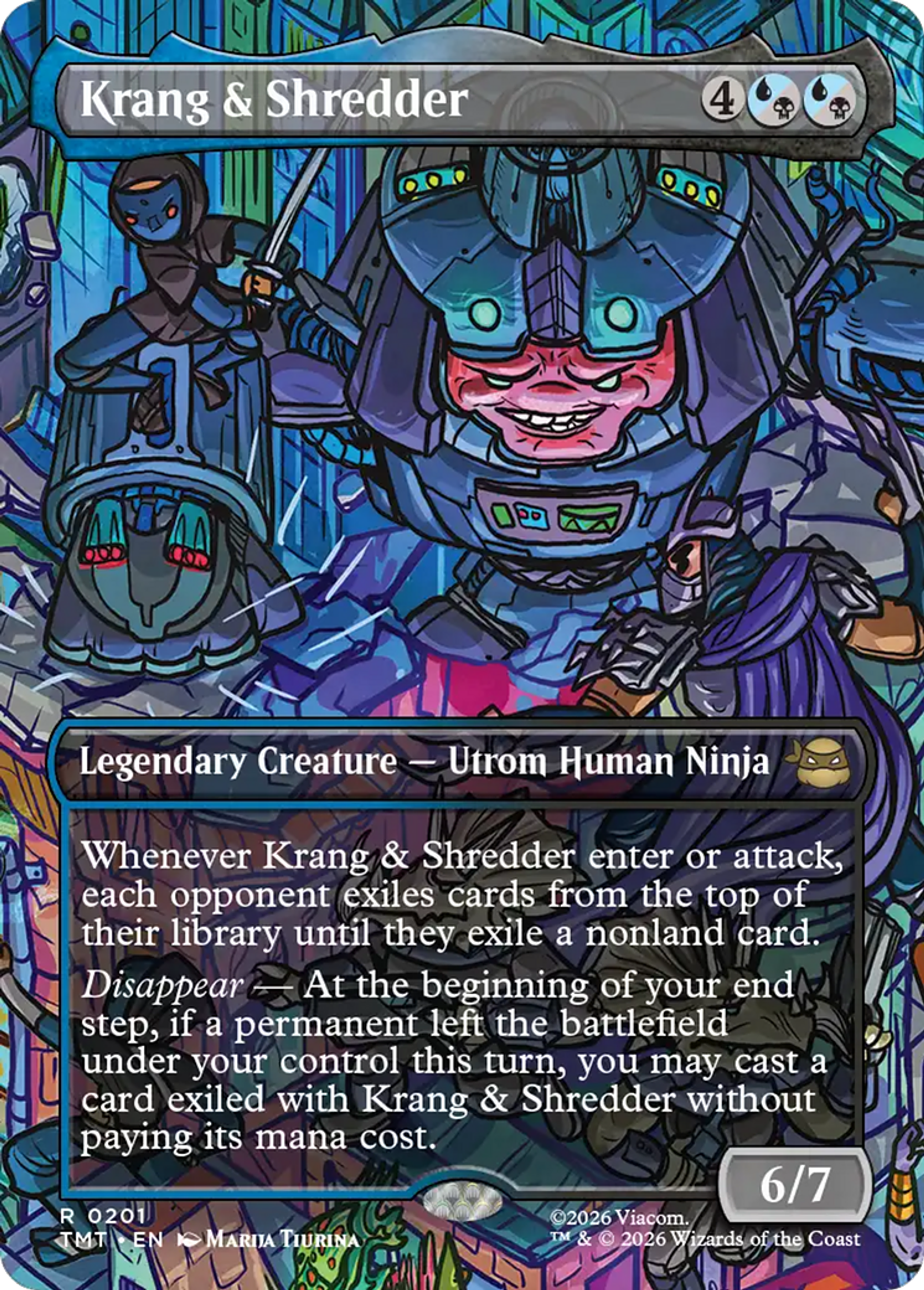 Krang & Shredder — Teenage Mutant Ninja Turtles — Magic: The Gathering