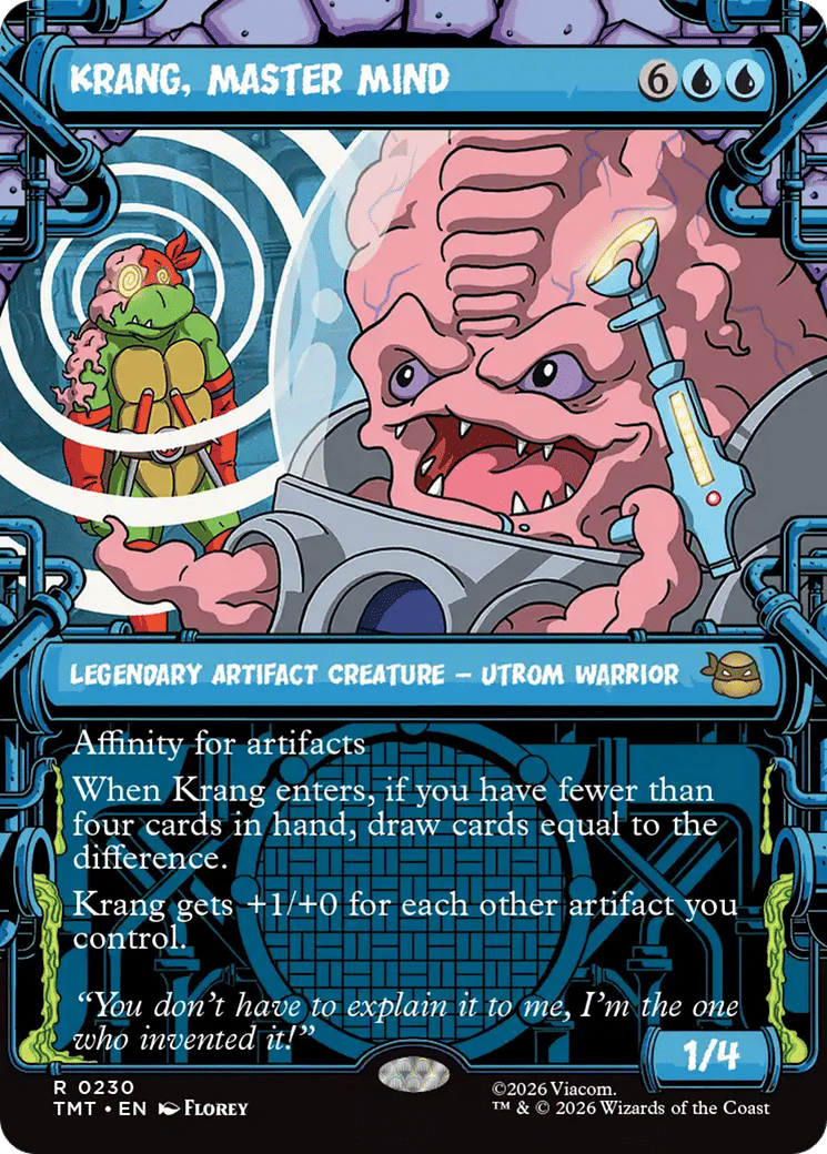 Krang, Master Mind — Teenage Mutant Ninja Turtles — Magic: The Gathering