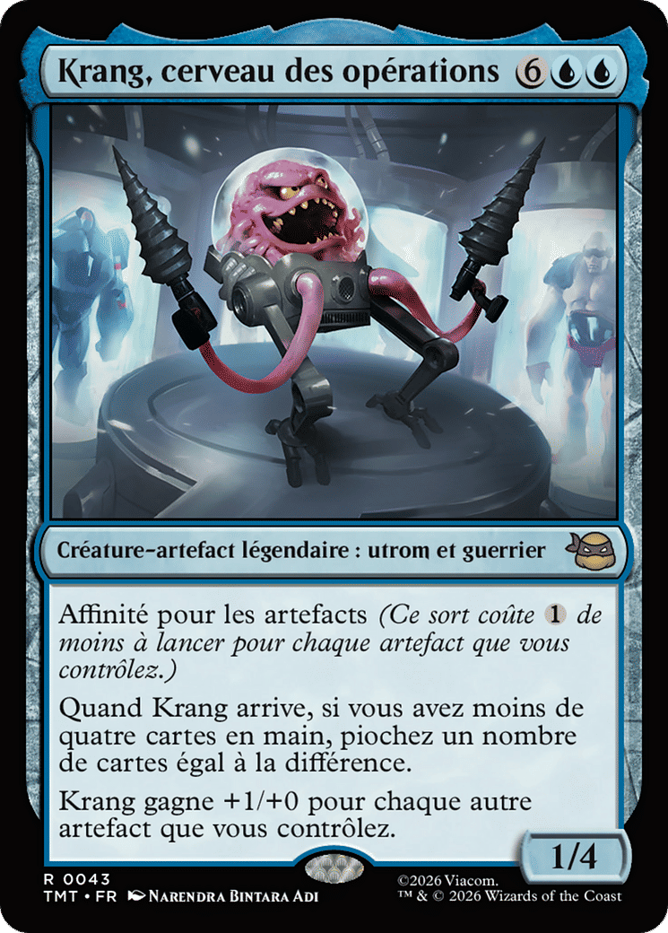 Krang, cerveau des opérations — Teenage Mutant Ninja Turtles — Magic: The Gathering