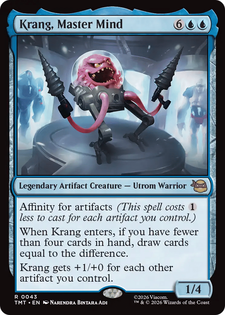 Krang, Master Mind — Teenage Mutant Ninja Turtles — Magic: The Gathering
