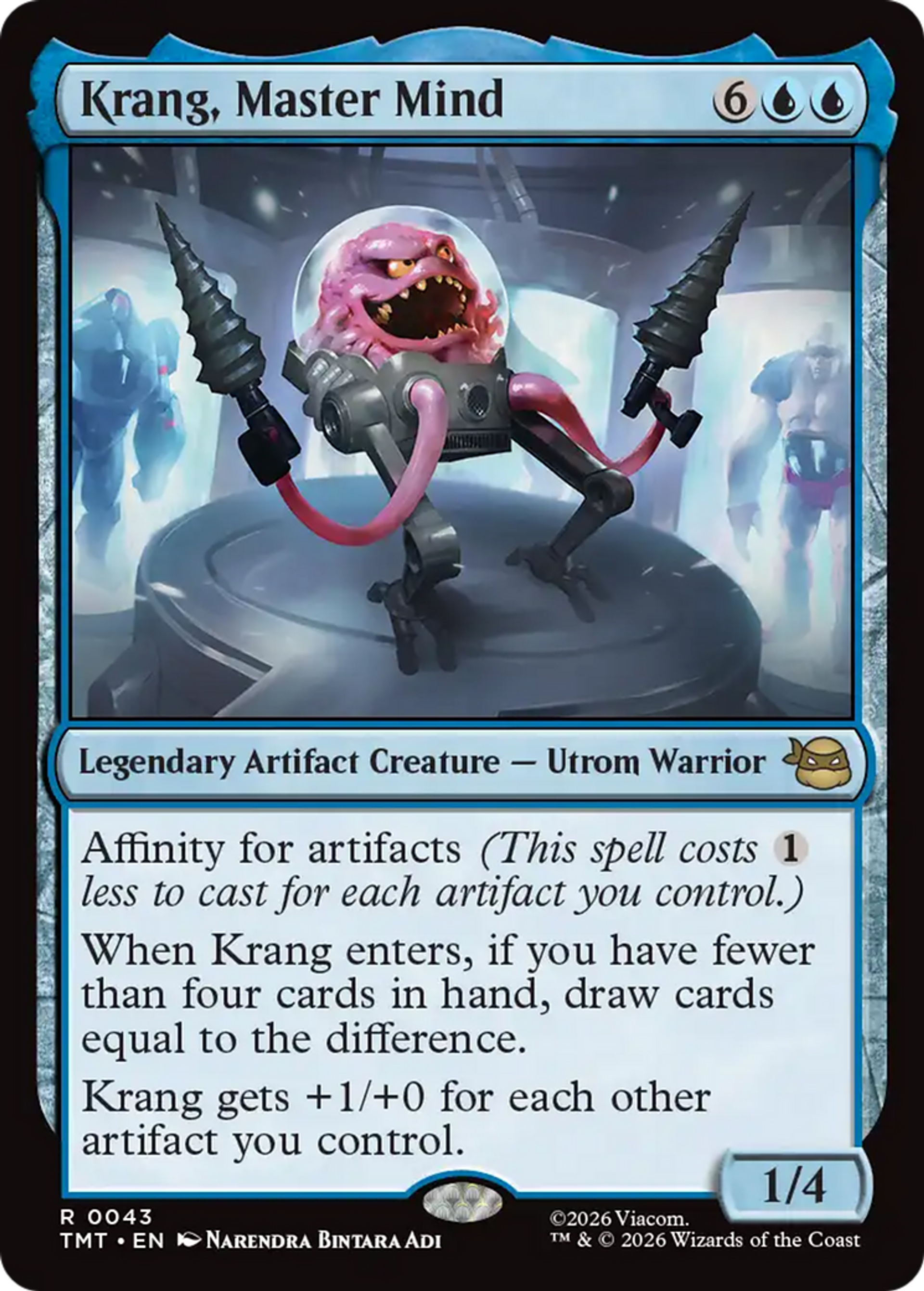 Krang, Master Mind — Teenage Mutant Ninja Turtles — Magic: The Gathering