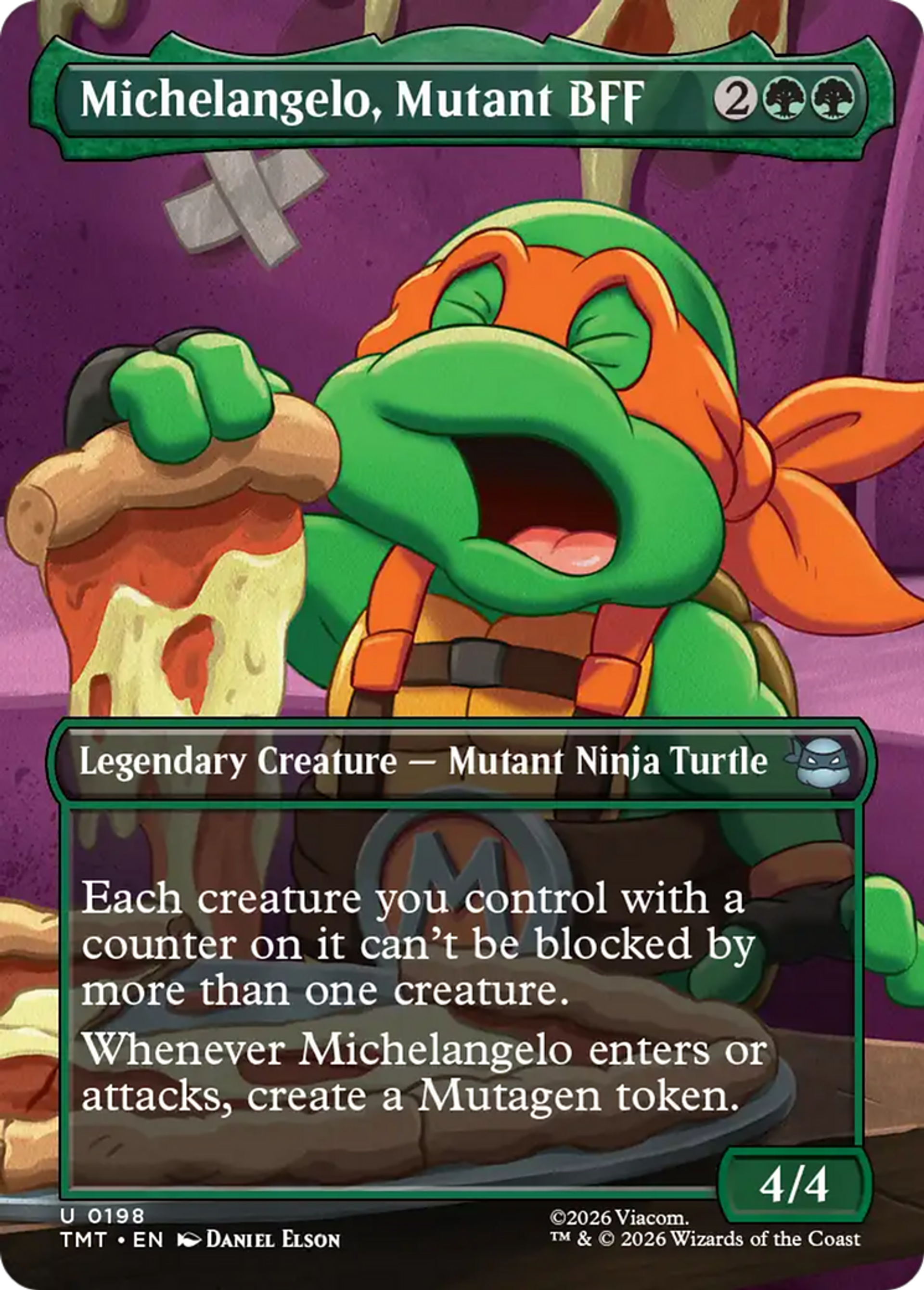Michelangelo, pote mutant — Teenage Mutant Ninja Turtles — Magic: The Gathering