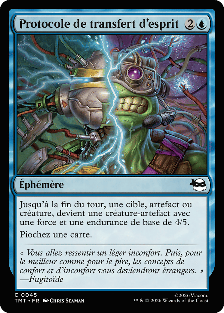 Protocole de transfert d'esprit — Teenage Mutant Ninja Turtles — Magic: The Gathering