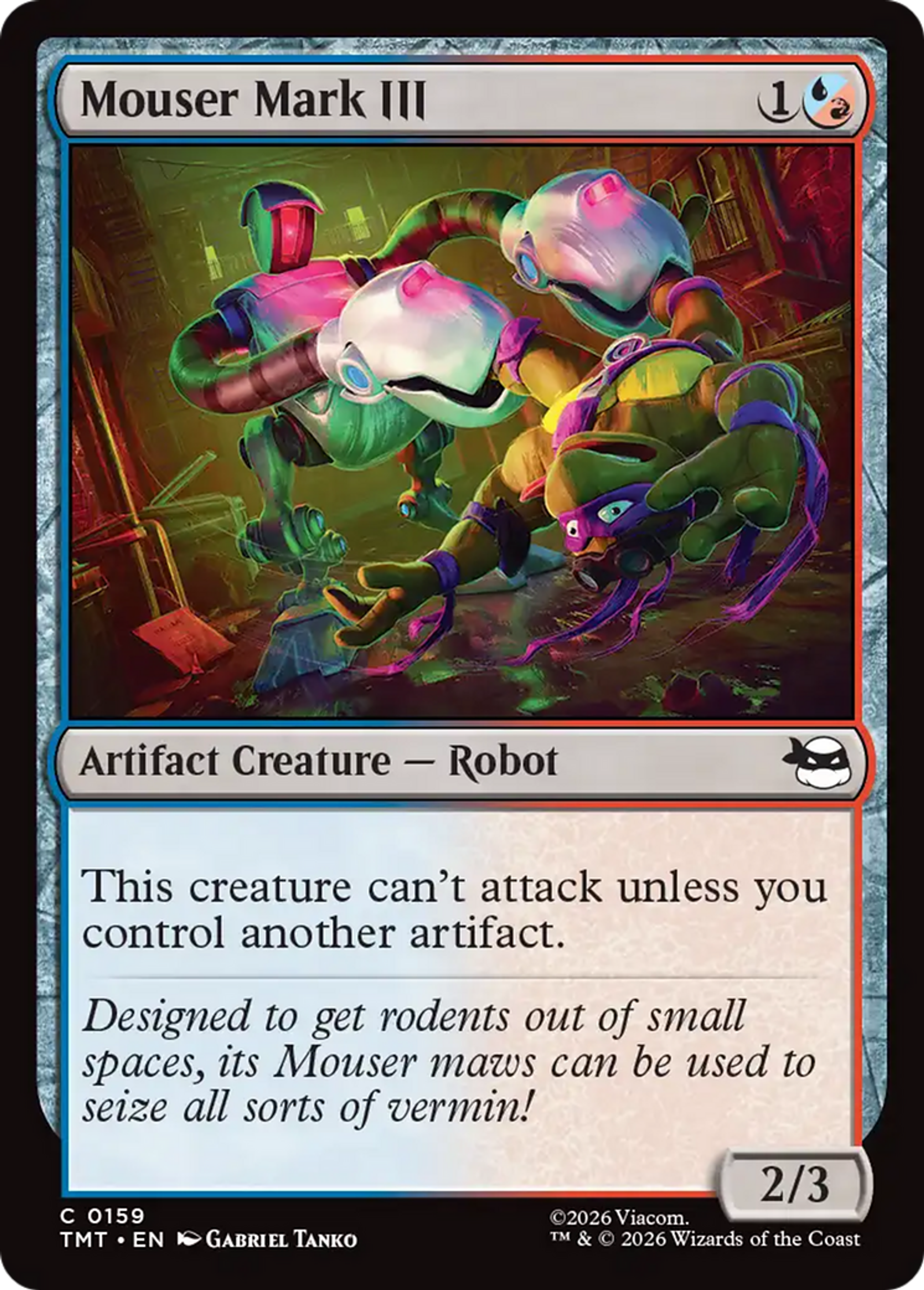 Mouser Mark III — Teenage Mutant Ninja Turtles — Magic: The Gathering