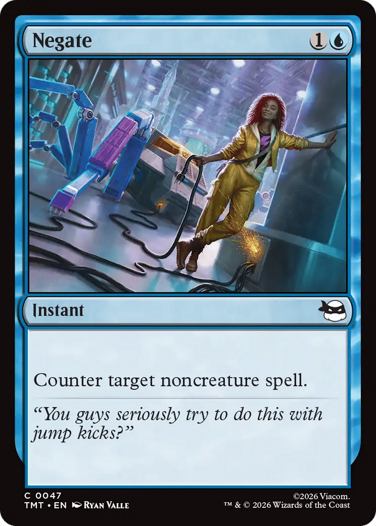 Negate — Teenage Mutant Ninja Turtles — Magic: The Gathering