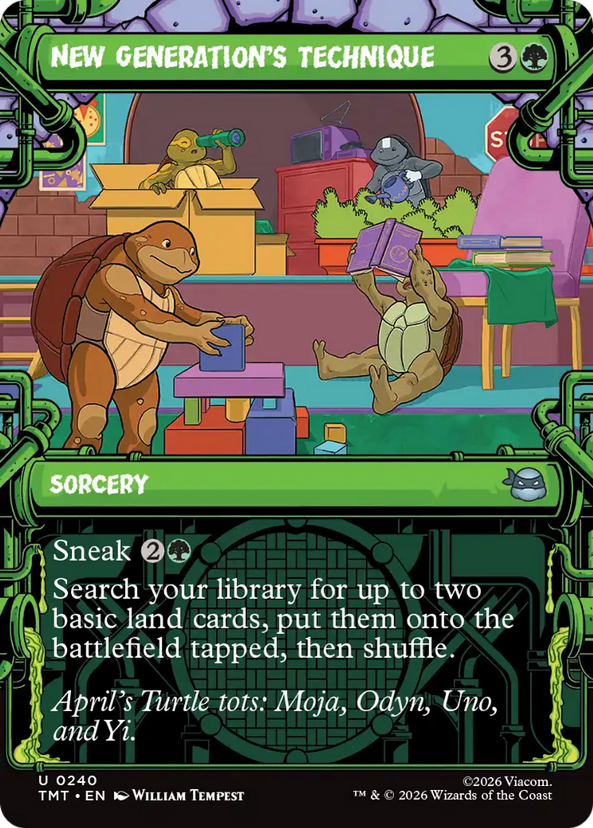 New Generation's Technique — Teenage Mutant Ninja Turtles — Magic: The Gathering