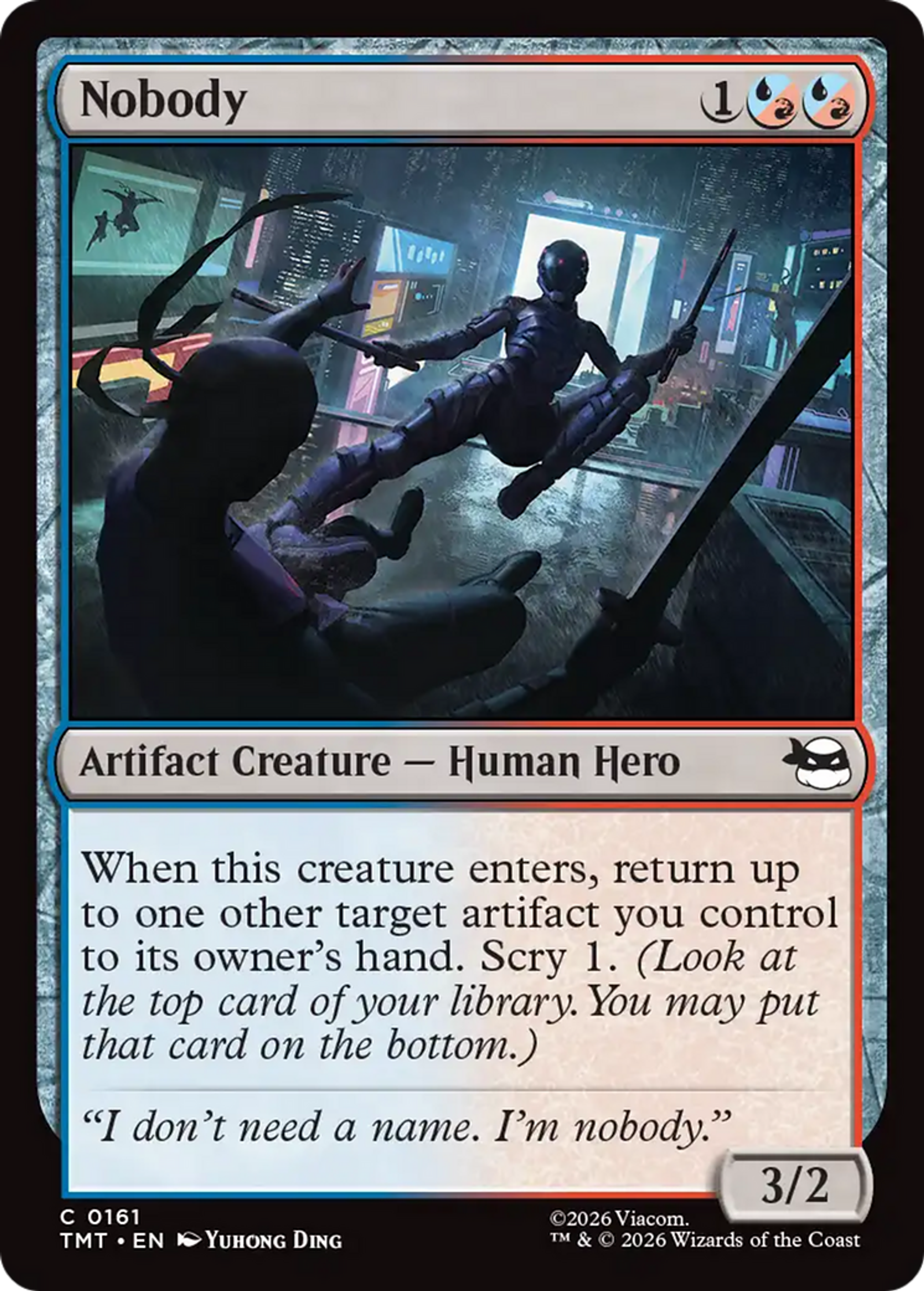 Nobody — Teenage Mutant Ninja Turtles — Magic: The Gathering