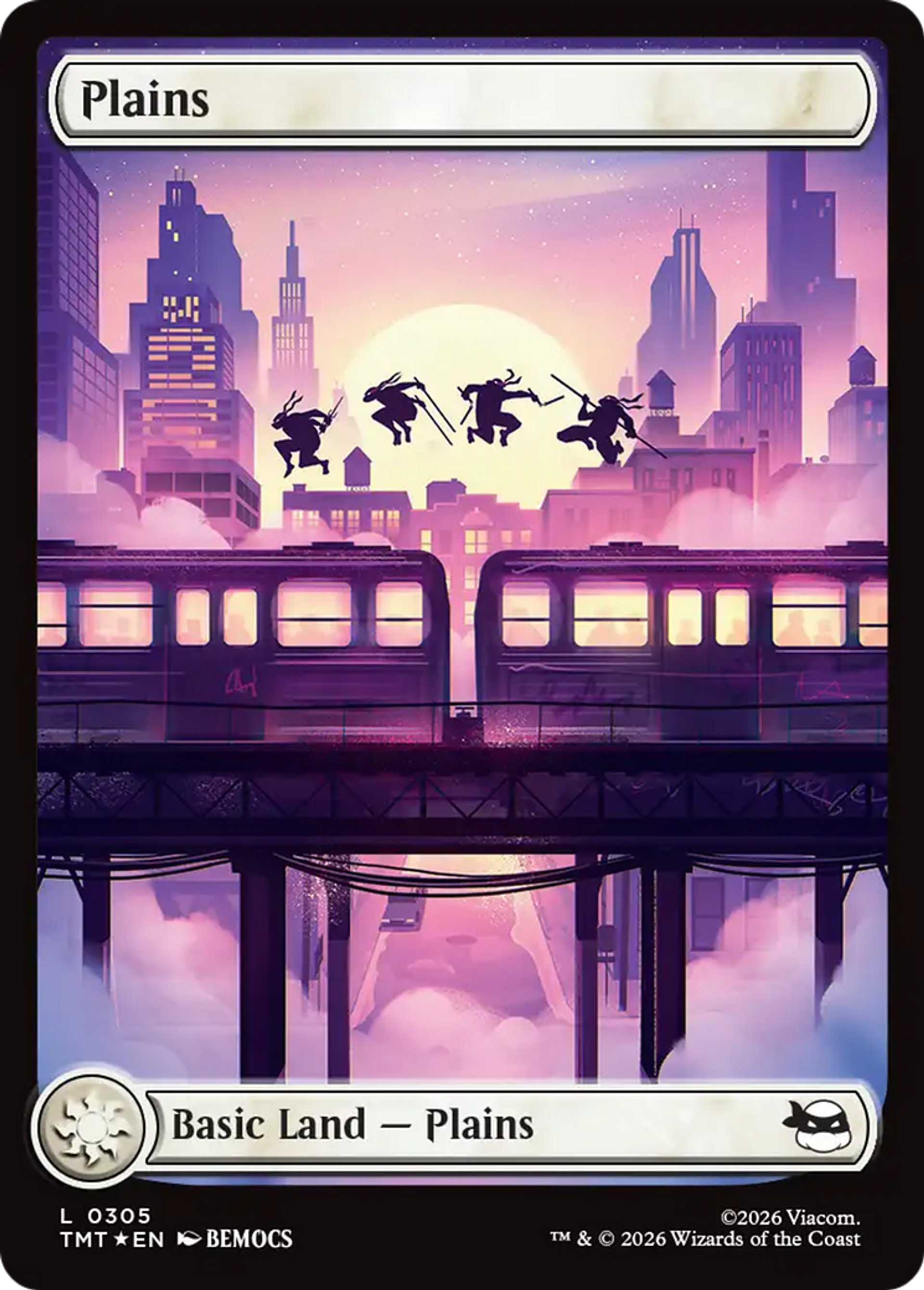 Plaine — Teenage Mutant Ninja Turtles — Magic: The Gathering