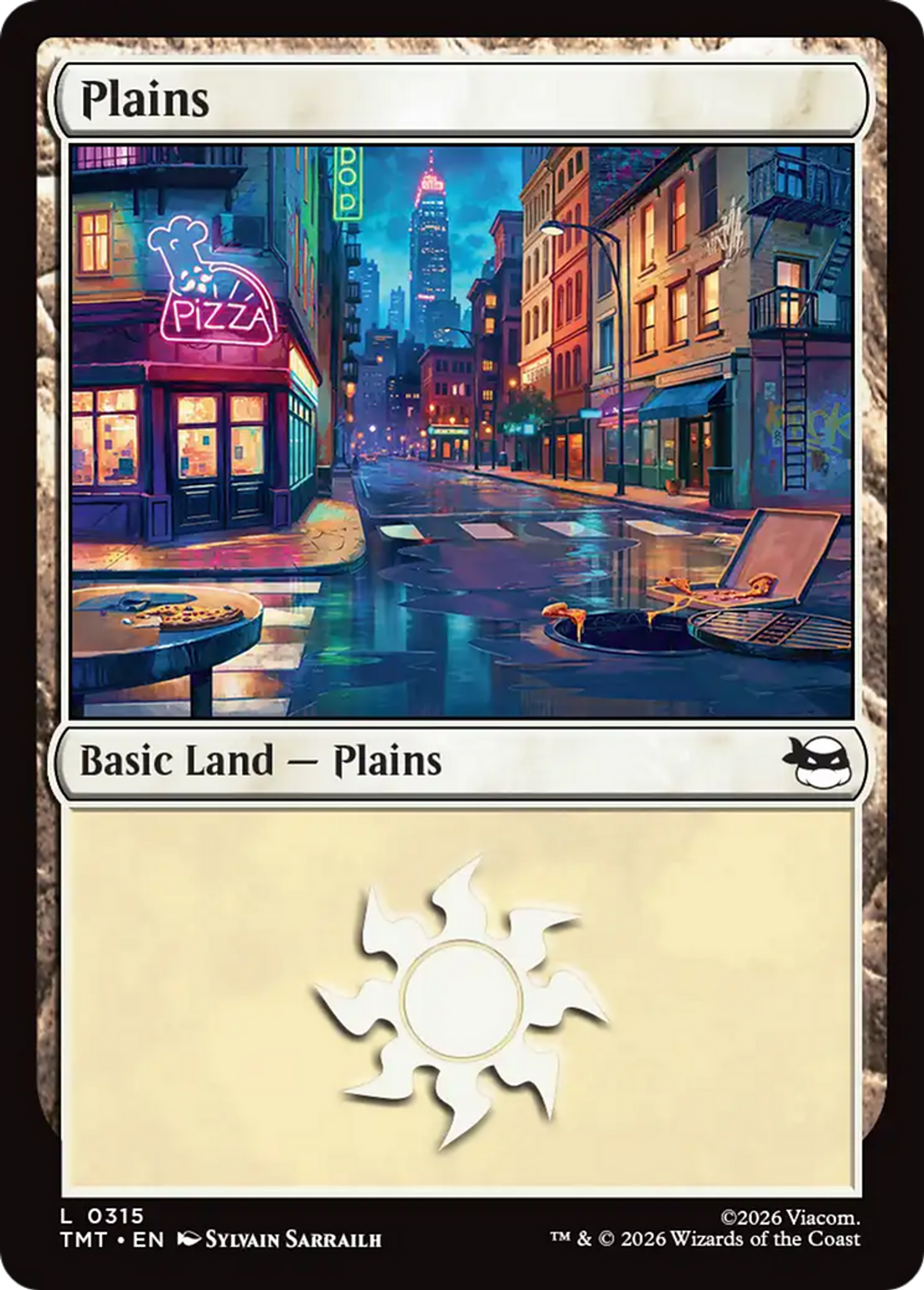 Plaine — Teenage Mutant Ninja Turtles — Magic: The Gathering