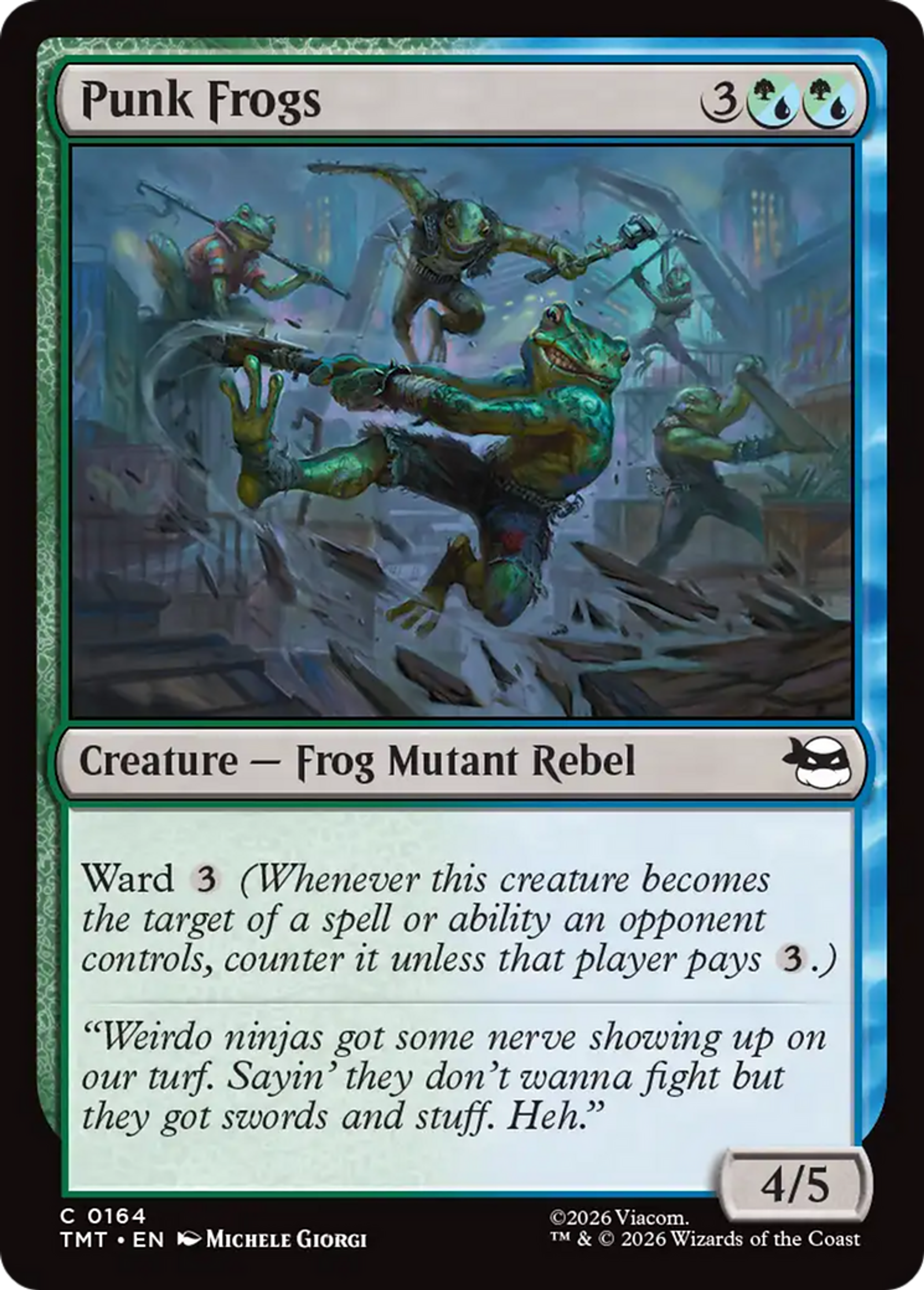 Punk Frogs — Teenage Mutant Ninja Turtles — Magic: The Gathering