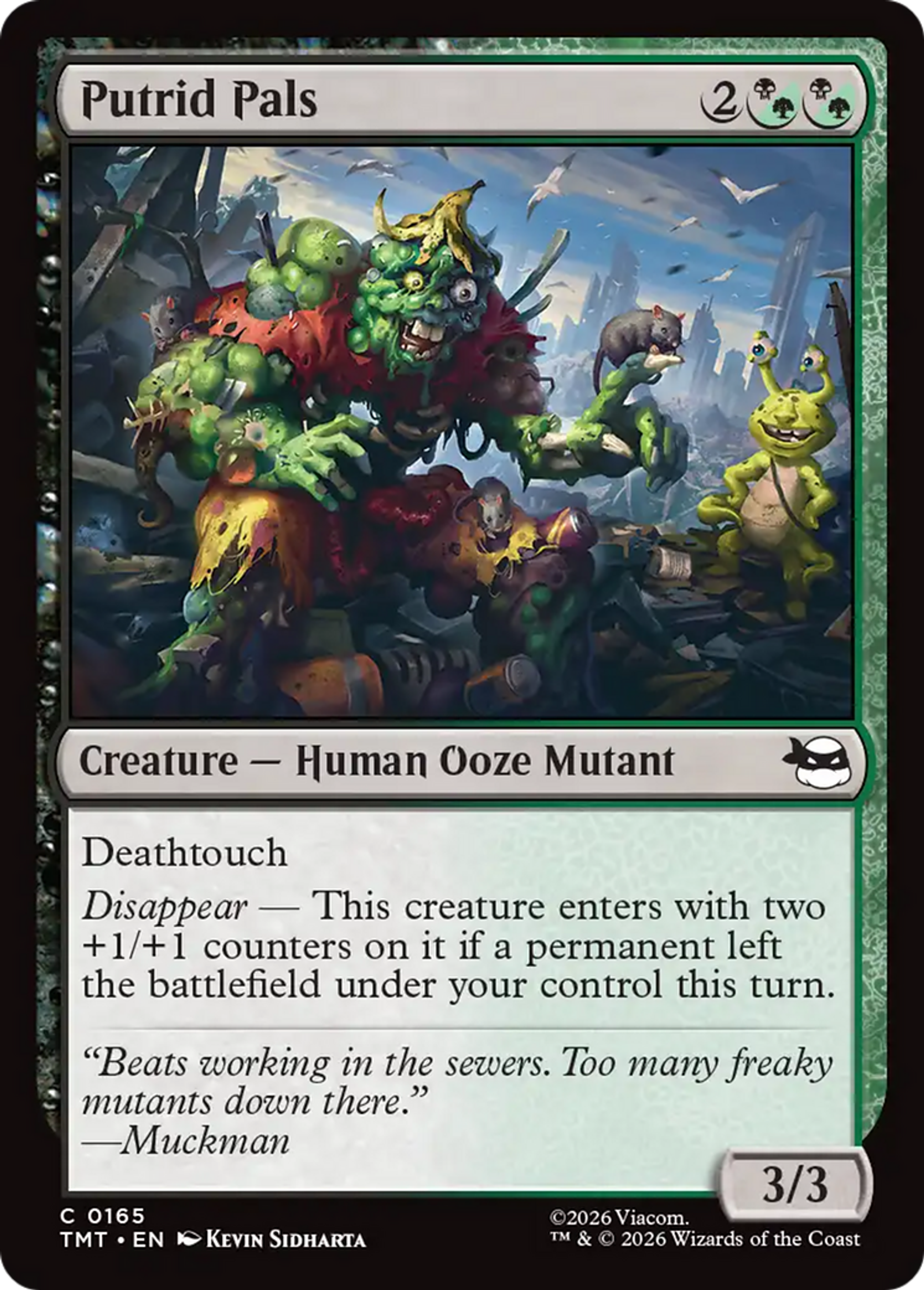 Putrid Pals — Teenage Mutant Ninja Turtles — Magic: The Gathering