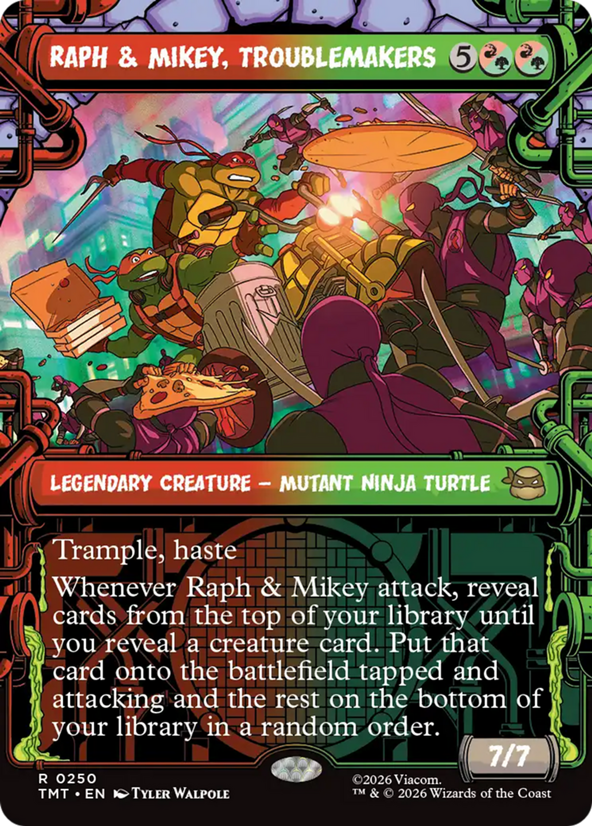 Raph et Mikey, fauteurs de trouble — Teenage Mutant Ninja Turtles — Magic: The Gathering