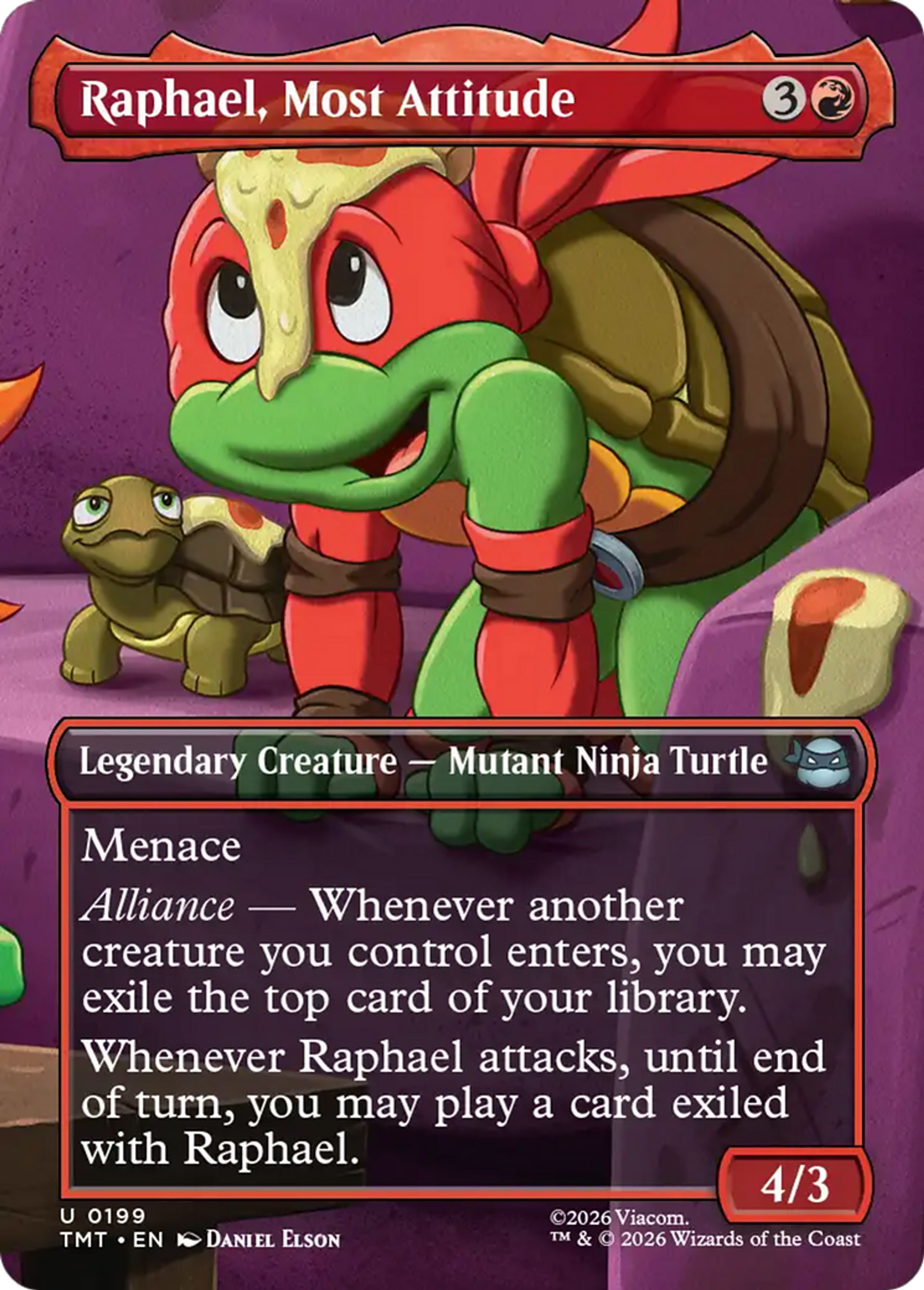 Raphael, le plus classe — Teenage Mutant Ninja Turtles — Magic: The Gathering