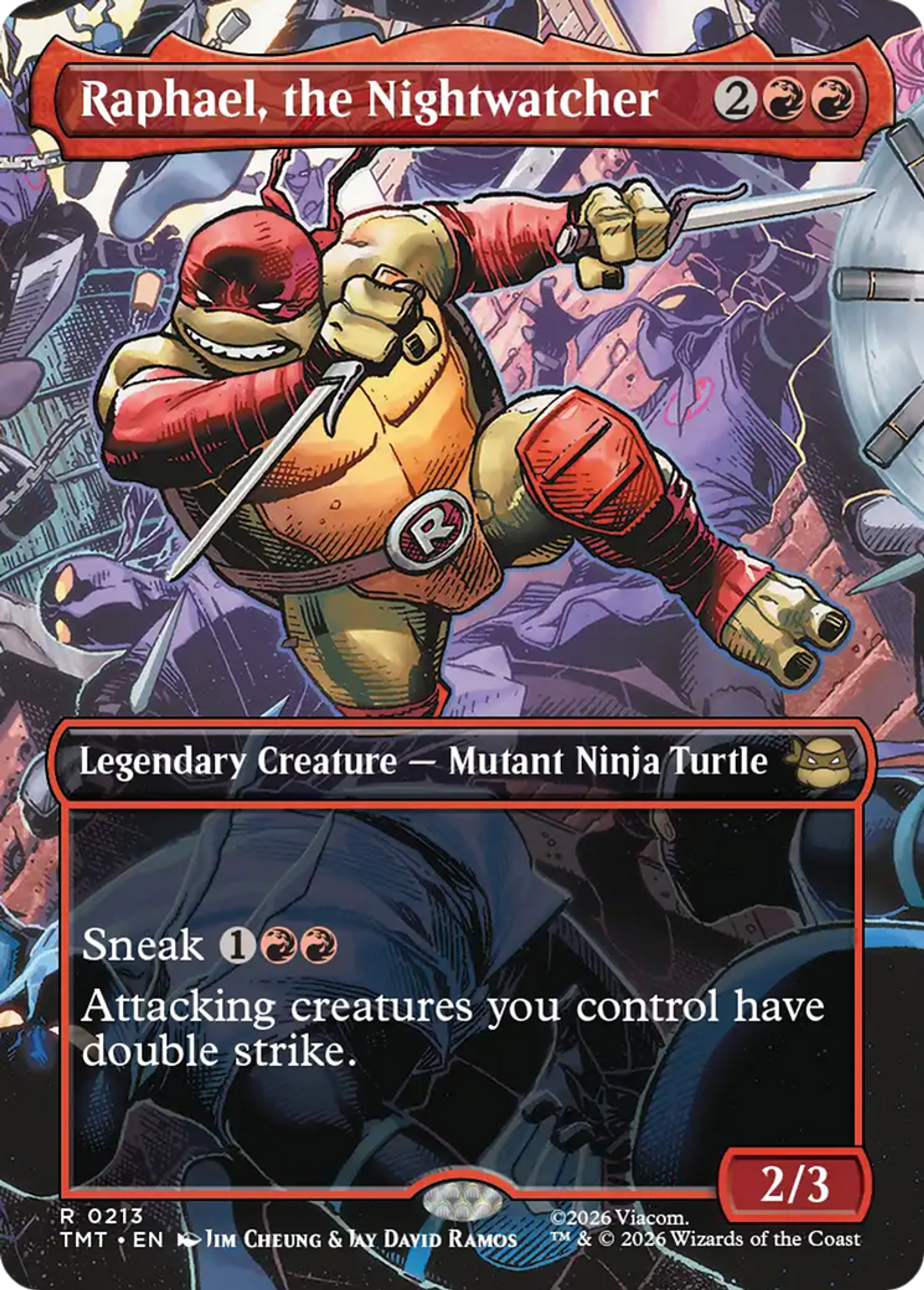 Raphael, the Nightwatcher — Teenage Mutant Ninja Turtles — Magic: The Gathering
