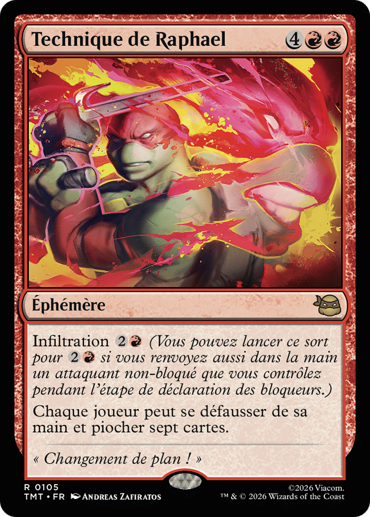 Technique de Raphael — Teenage Mutant Ninja Turtles — Magic: The Gathering