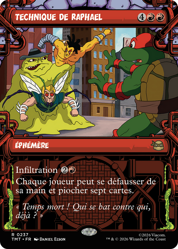Technique de Raphael — Teenage Mutant Ninja Turtles — Magic: The Gathering