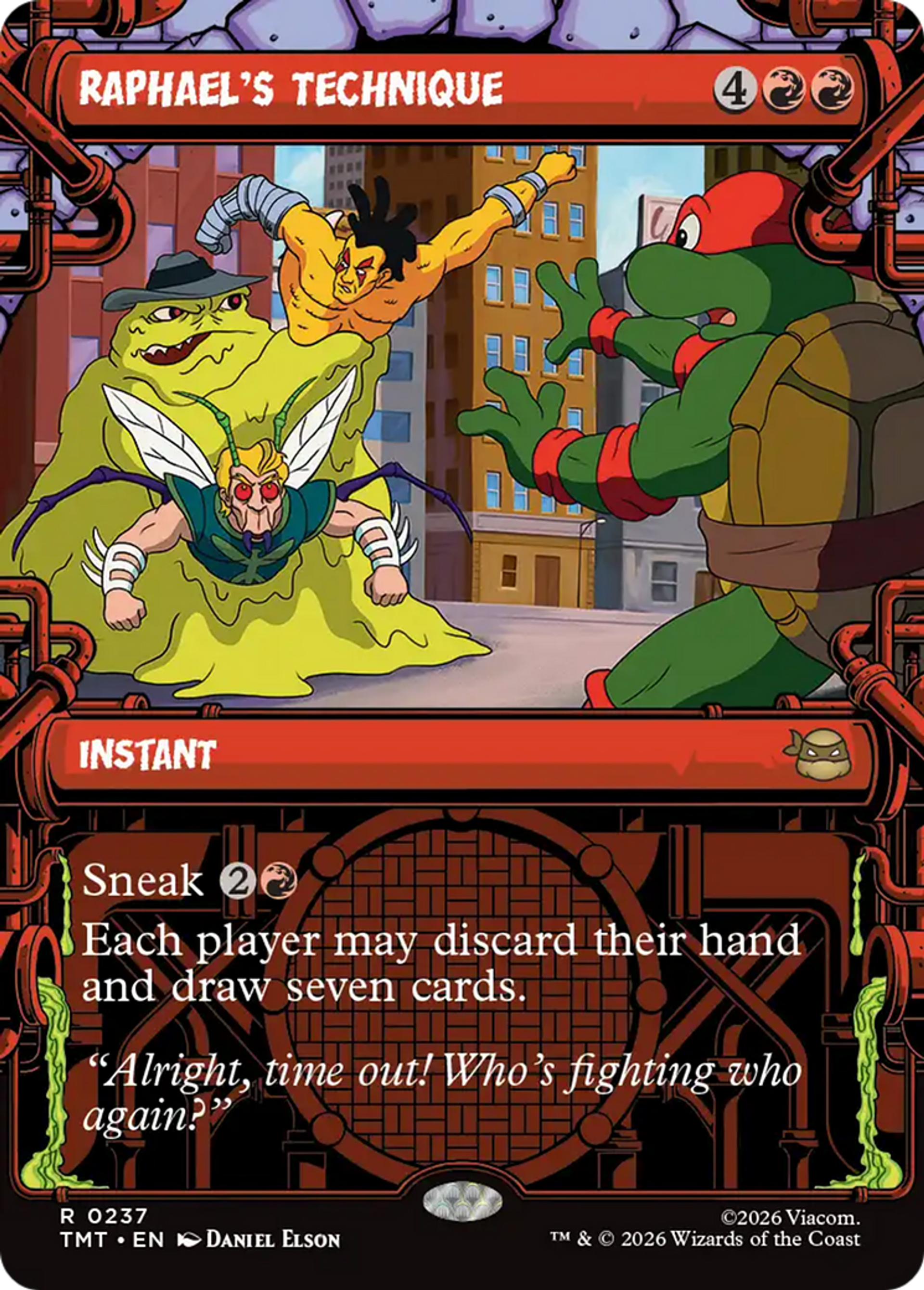 Technique de Raphael — Teenage Mutant Ninja Turtles — Magic: The Gathering