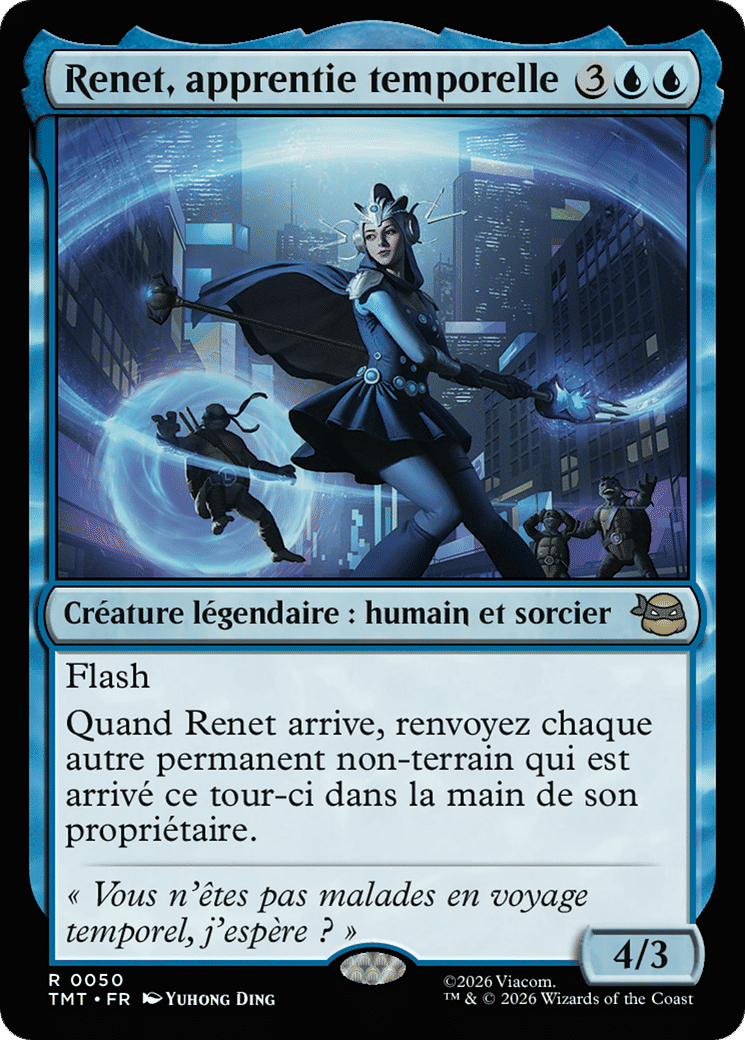 Renet, apprentie temporelle — Teenage Mutant Ninja Turtles — Magic: The Gathering