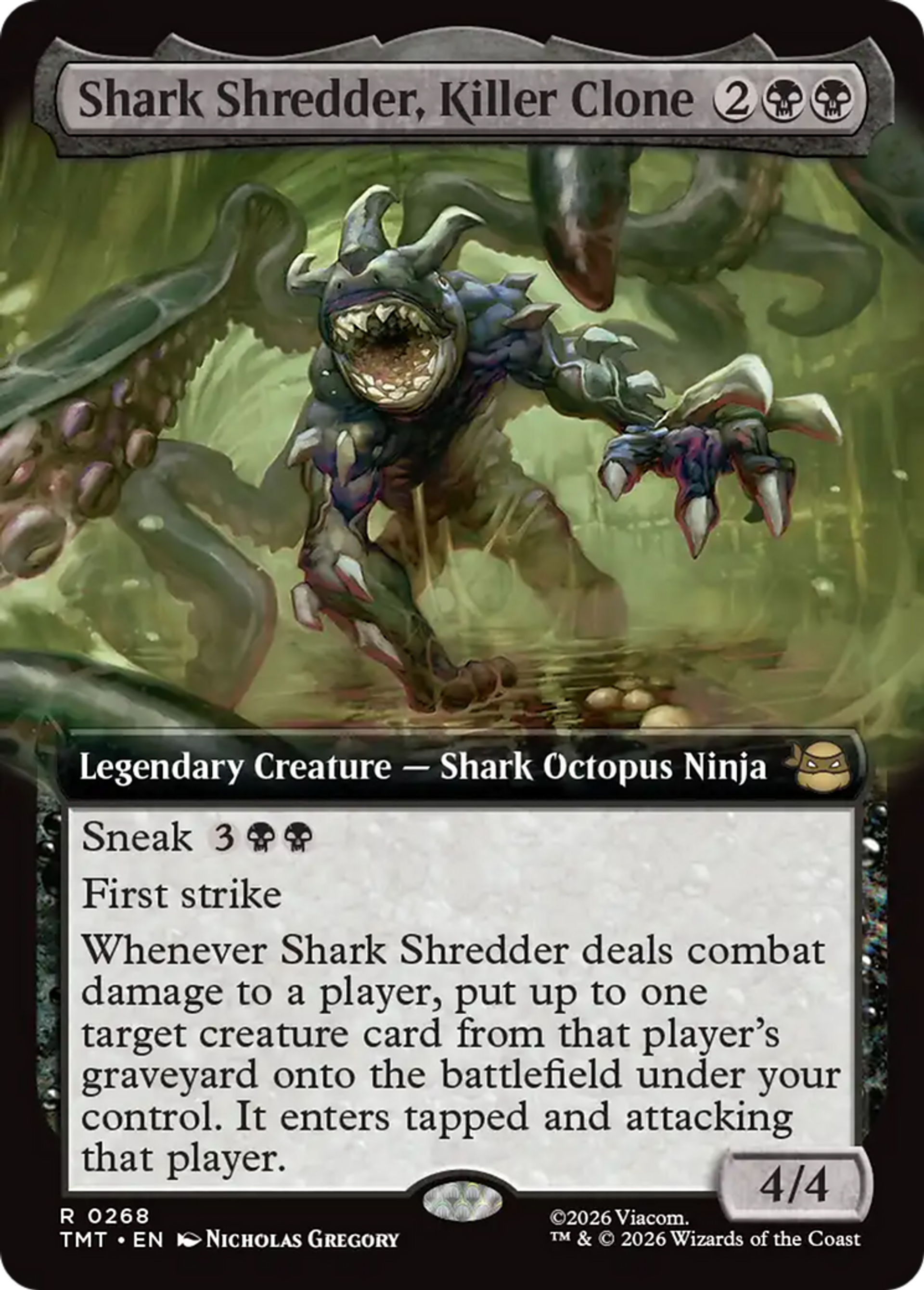 Requin Shredder, clone meurtrier — Teenage Mutant Ninja Turtles — Magic: The Gathering