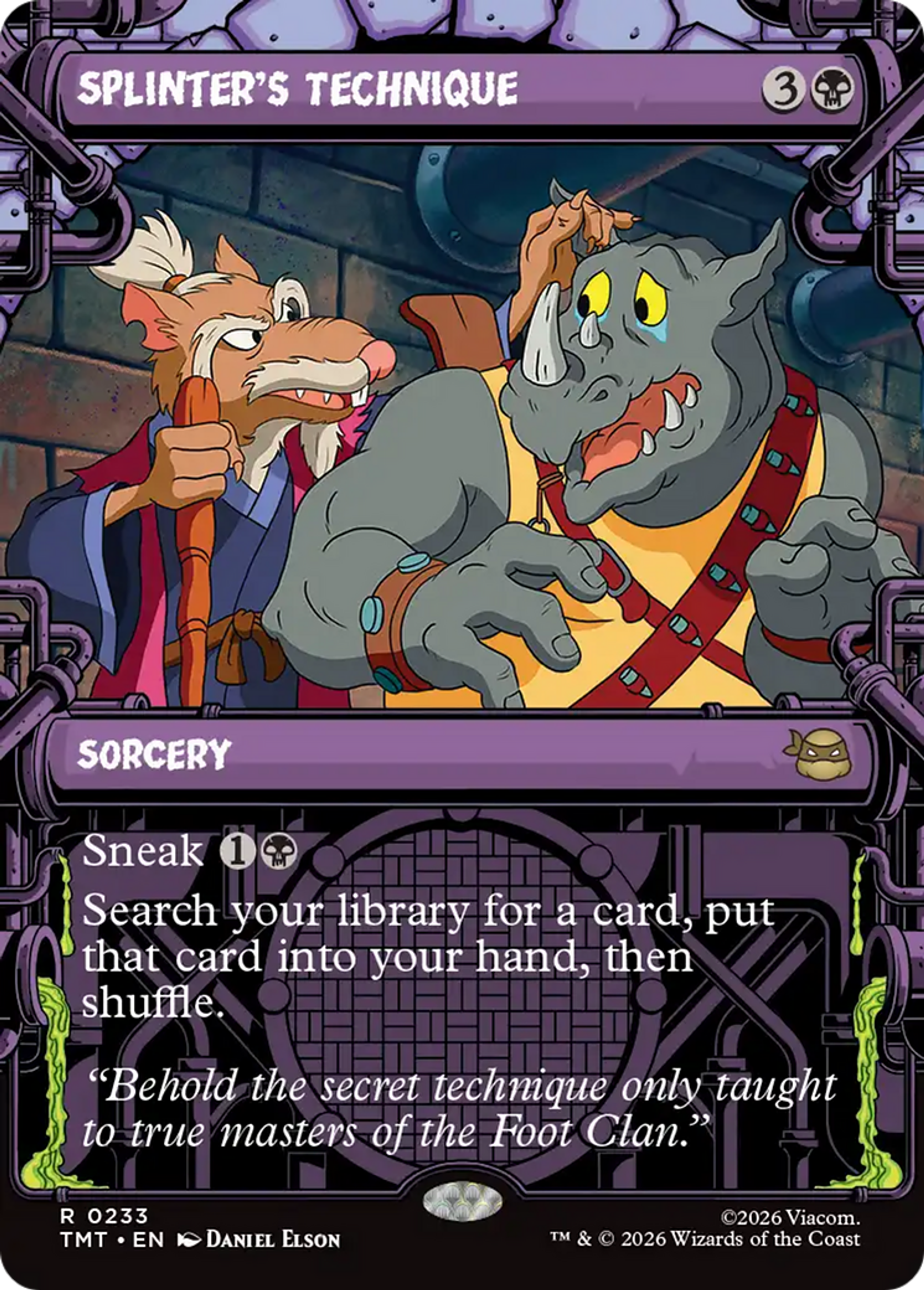 Technique de Splinter — Teenage Mutant Ninja Turtles — Magic: The Gathering