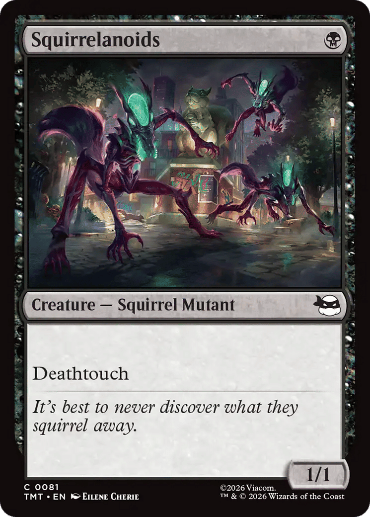 Squirrelanoids — Teenage Mutant Ninja Turtles — Magic: The Gathering