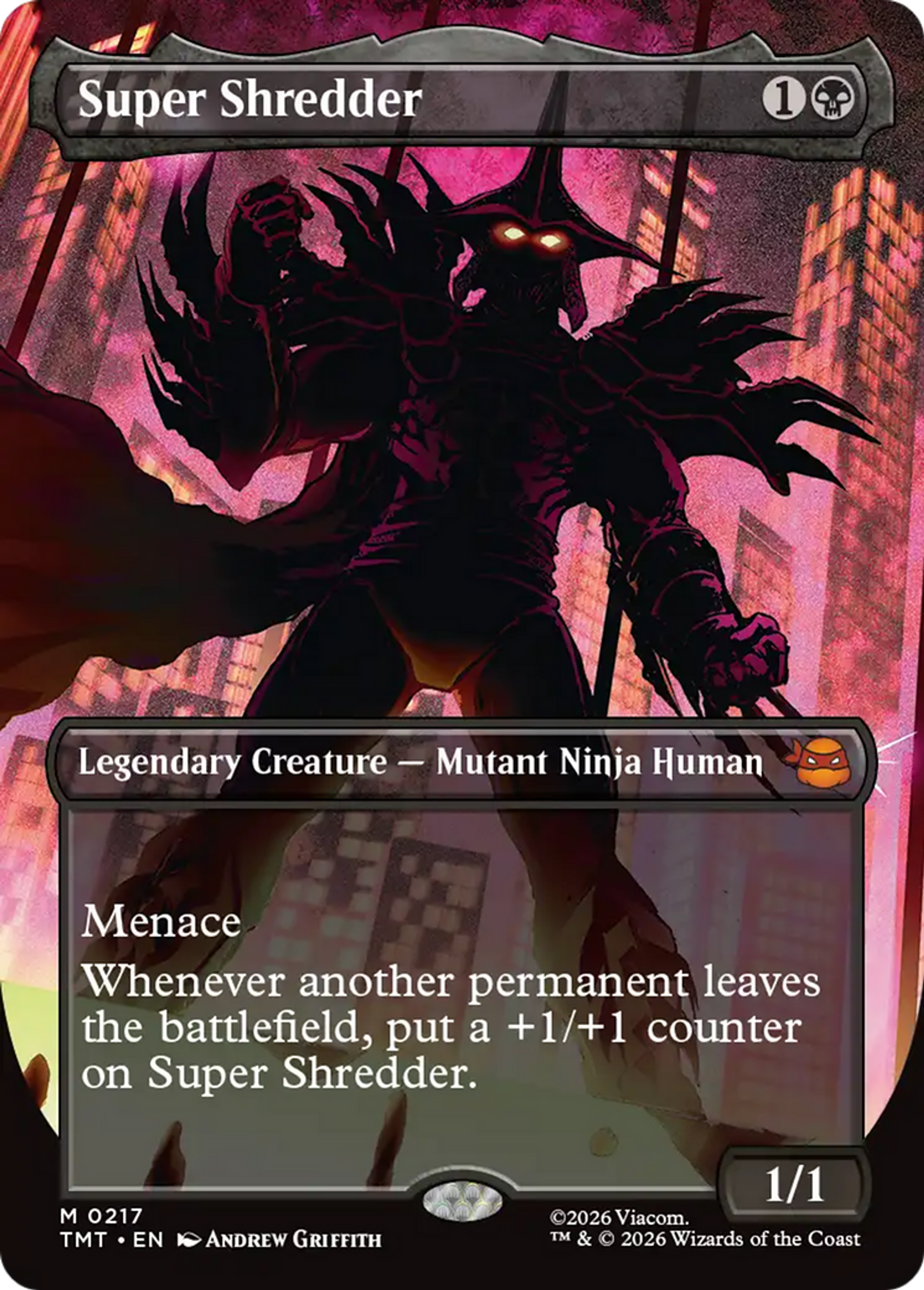 Super Shredder — Teenage Mutant Ninja Turtles — Magic: The Gathering