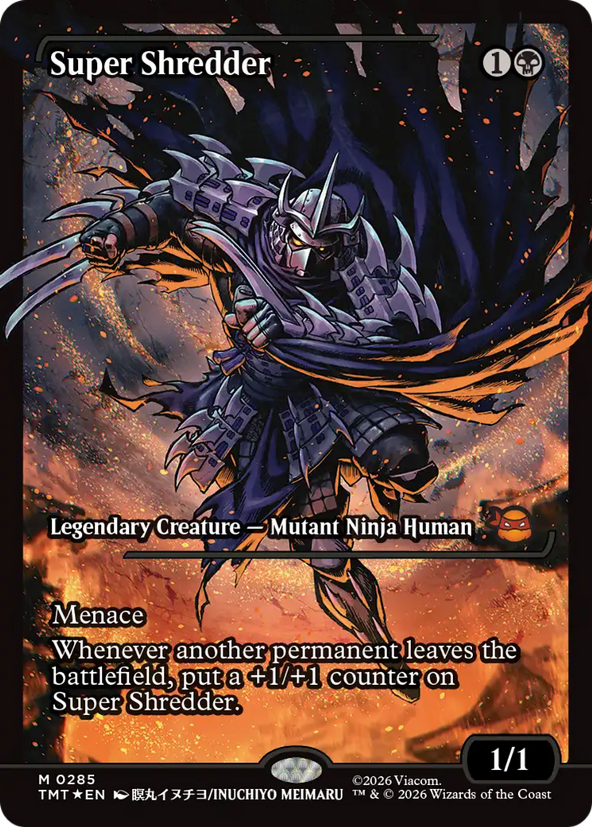 Super Shredder — Teenage Mutant Ninja Turtles — Magic: The Gathering