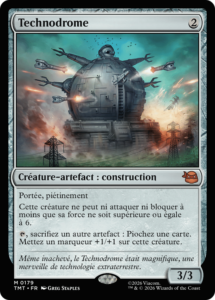 Technodrome — Teenage Mutant Ninja Turtles — Magic: The Gathering