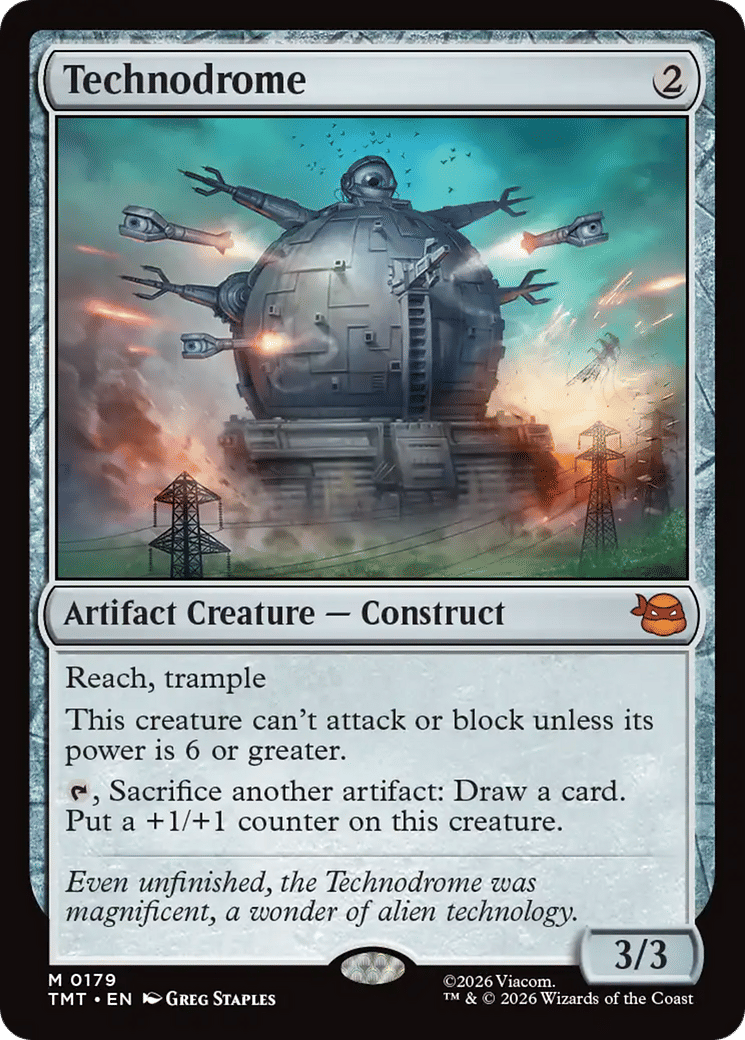 Technodrome — Teenage Mutant Ninja Turtles — Magic: The Gathering
