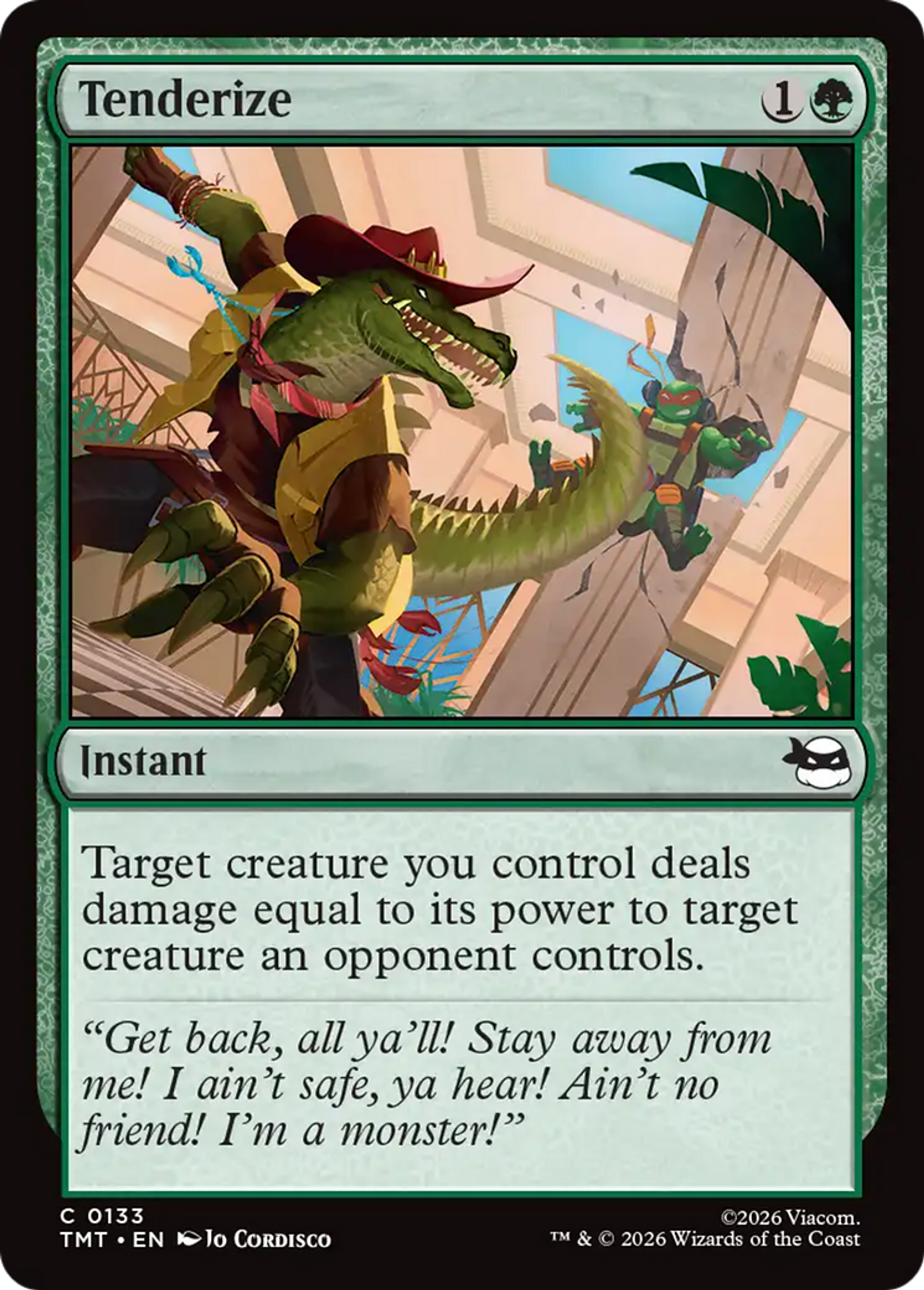 Tenderize — Teenage Mutant Ninja Turtles — Magic: The Gathering