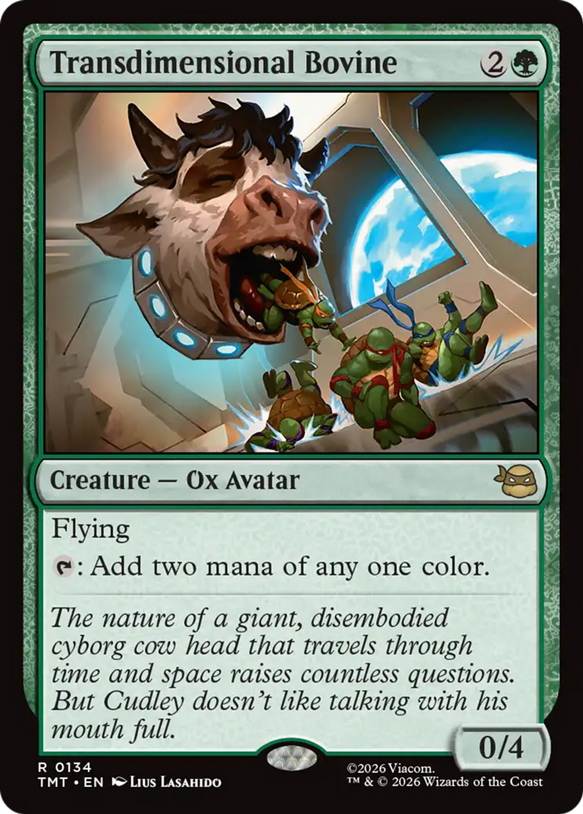 Bovin transdimensionnel — Teenage Mutant Ninja Turtles — Magic: The Gathering