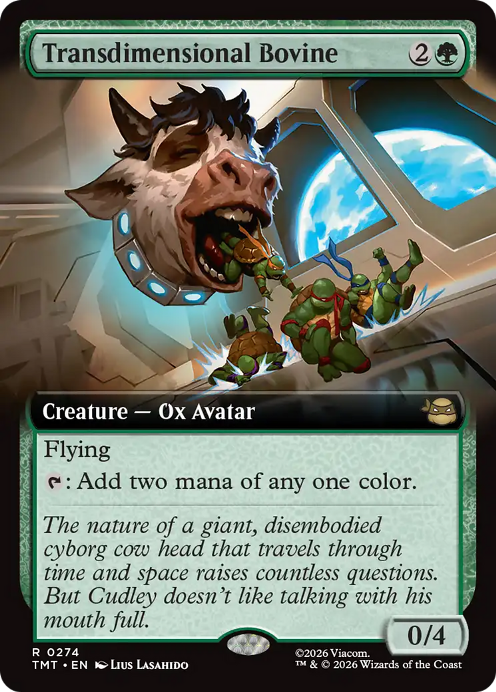 Bovin transdimensionnel — Teenage Mutant Ninja Turtles — Magic: The Gathering