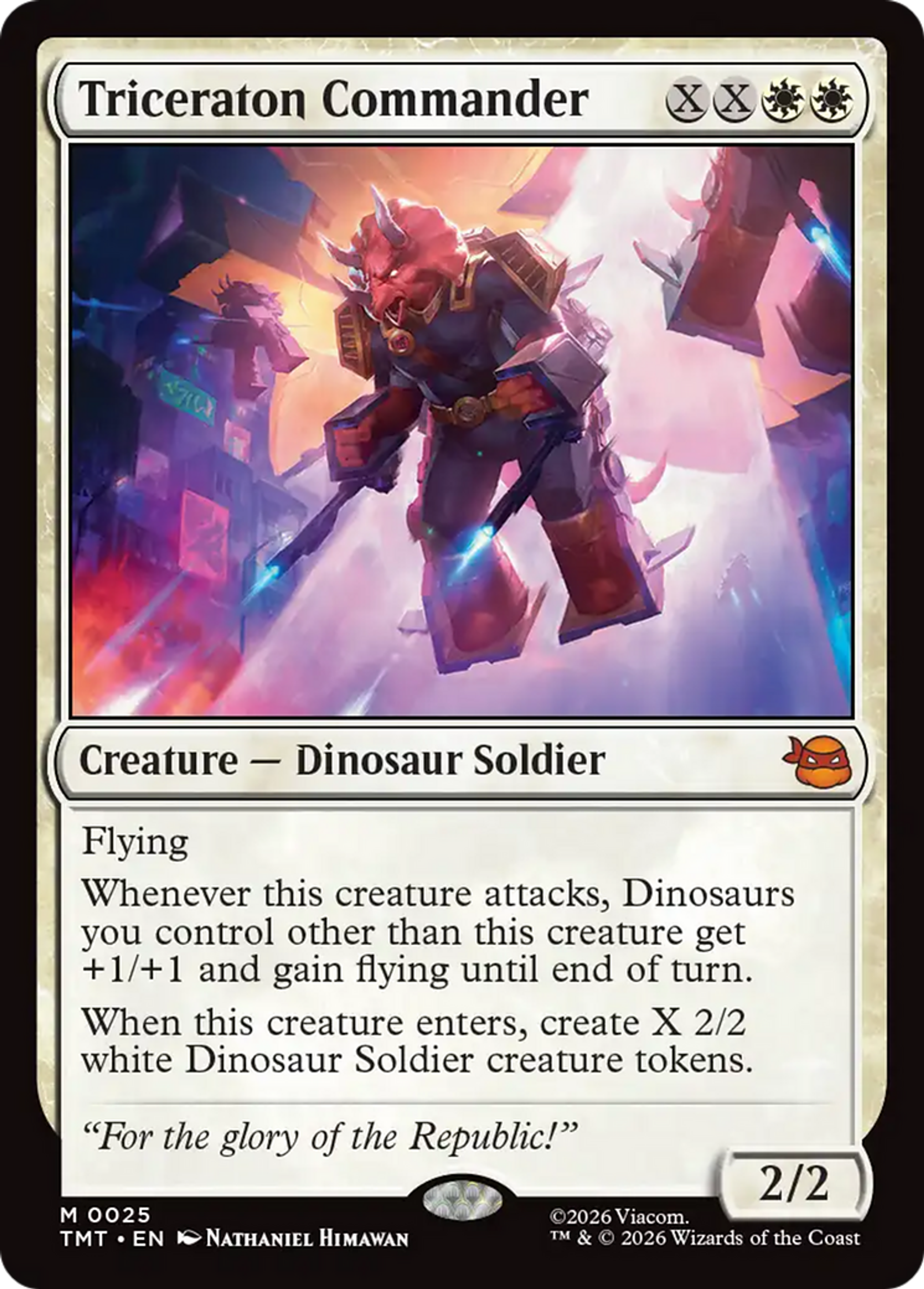 Triceraton Commander — Teenage Mutant Ninja Turtles — Magic: The Gathering
