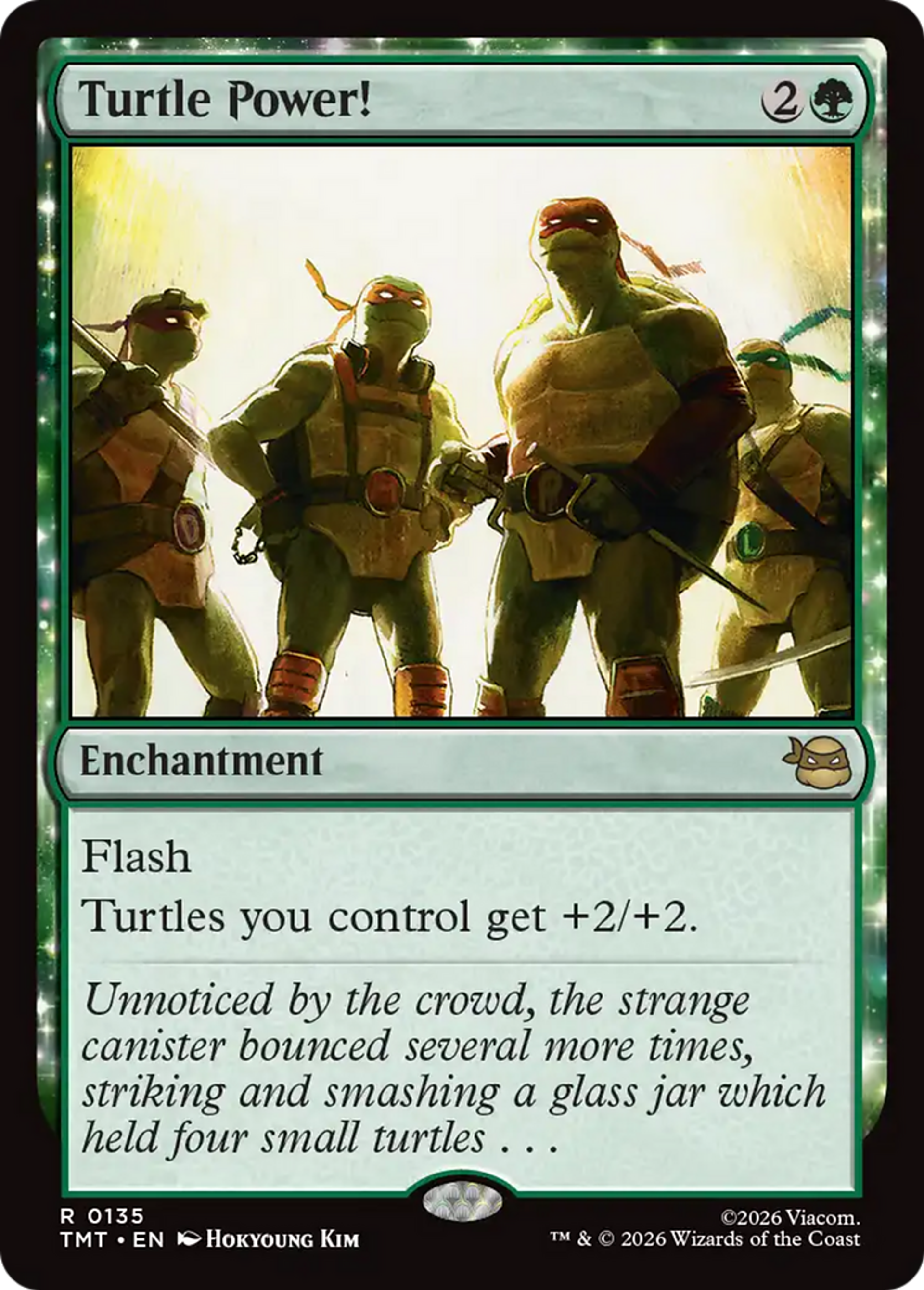 Puissance des tortues ! — Teenage Mutant Ninja Turtles — Magic: The Gathering