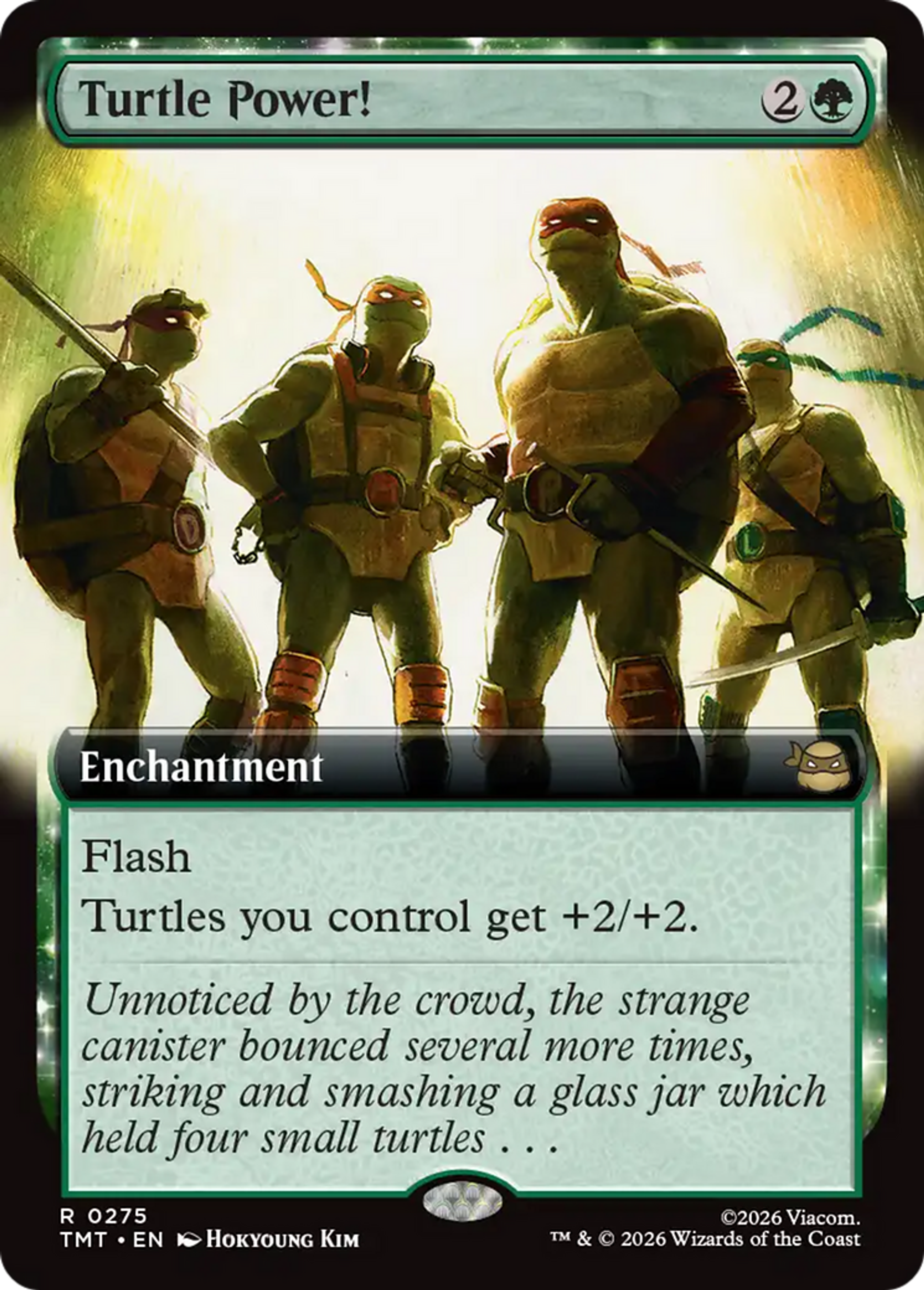 Puissance des tortues ! — Teenage Mutant Ninja Turtles — Magic: The Gathering