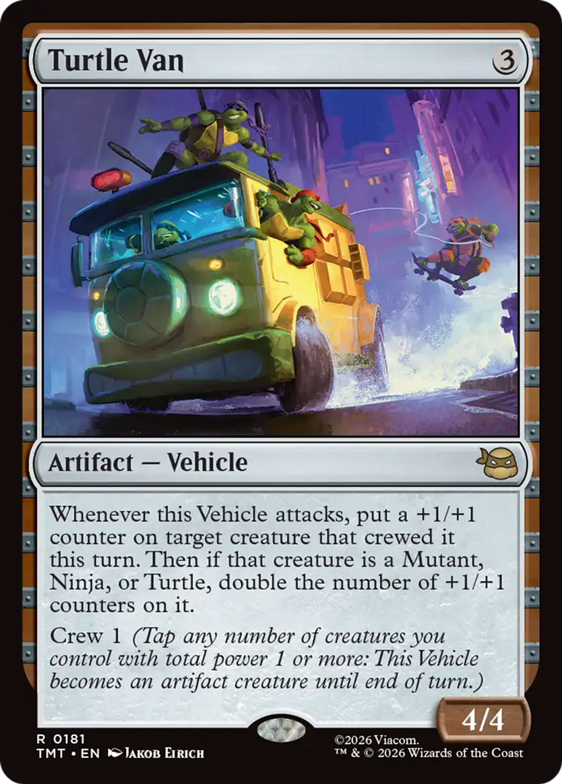 Camion des tortues — Teenage Mutant Ninja Turtles — Magic: The Gathering