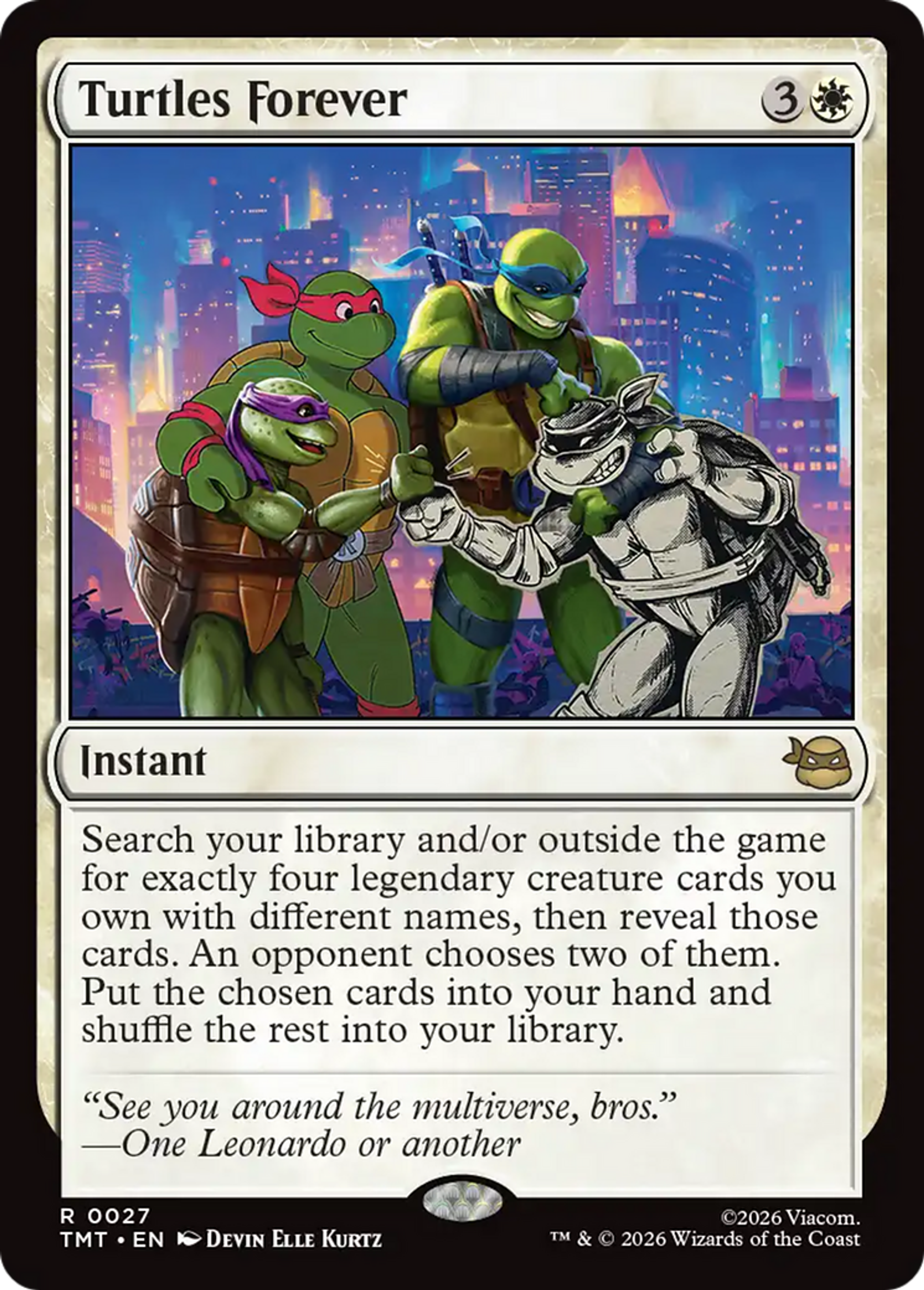 Turtles Forever — Teenage Mutant Ninja Turtles — Magic: The Gathering