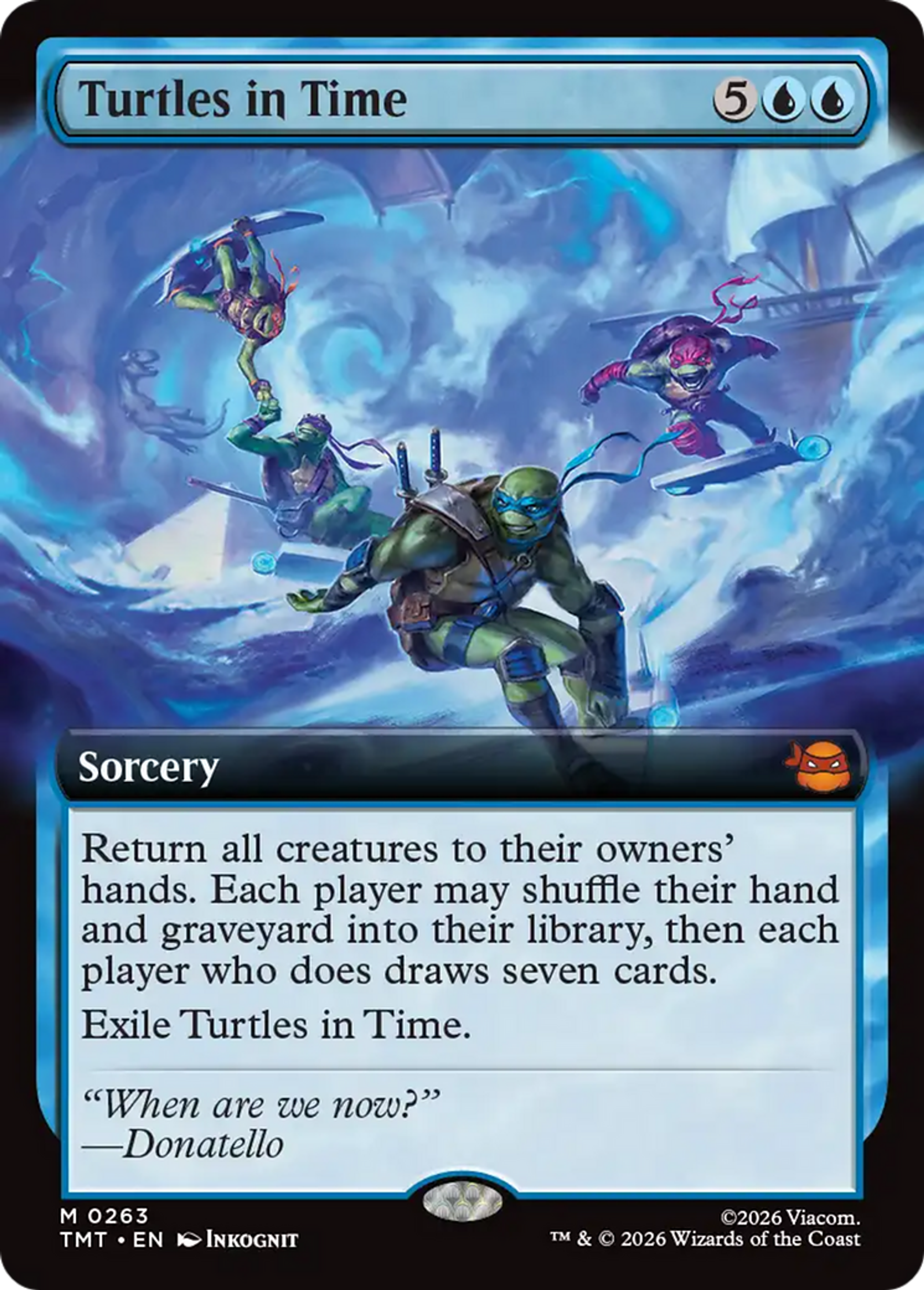 Les tortues réécrivent l'histoire — Teenage Mutant Ninja Turtles — Magic: The Gathering
