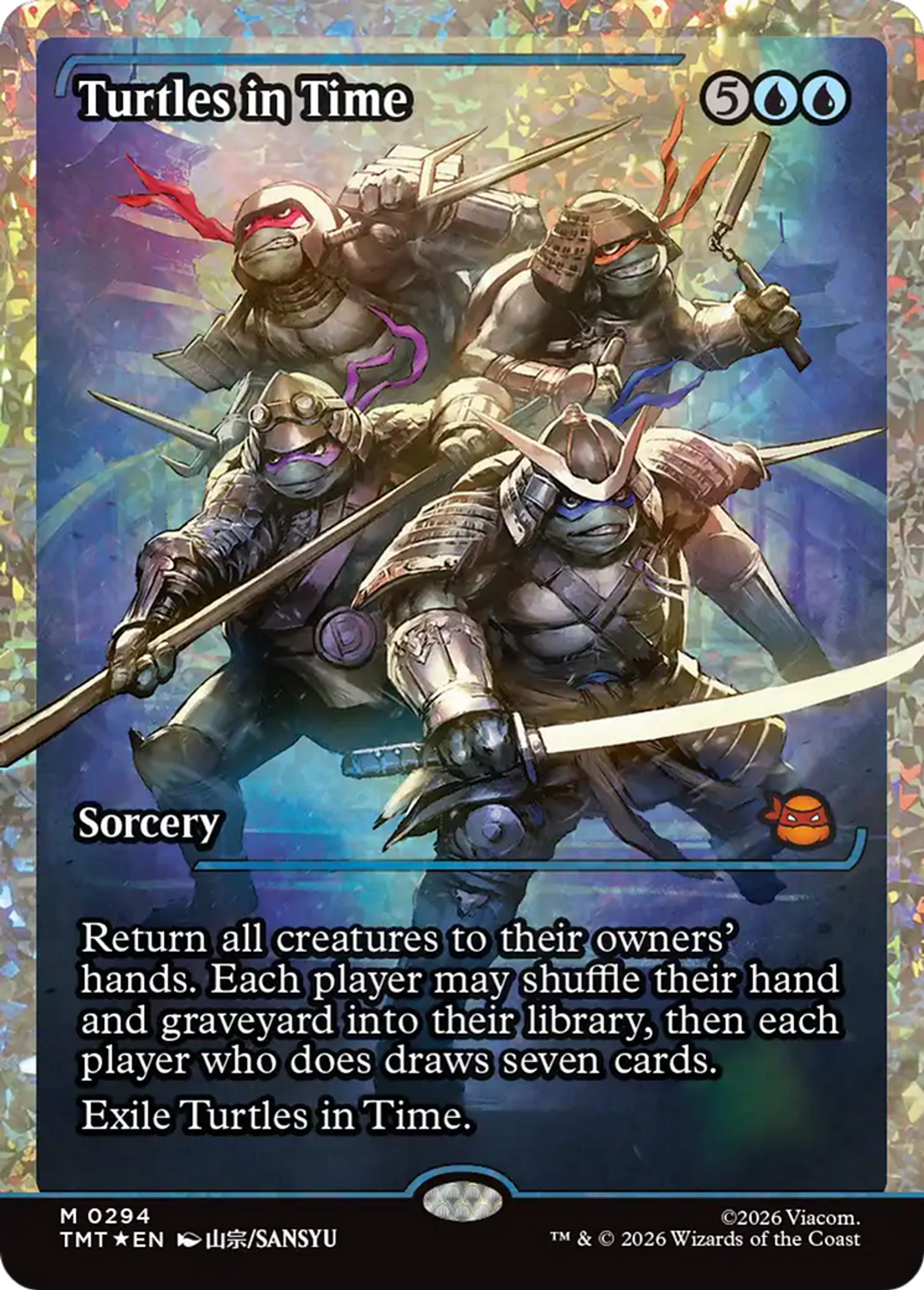 Les tortues réécrivent l'histoire — Teenage Mutant Ninja Turtles — Magic: The Gathering
