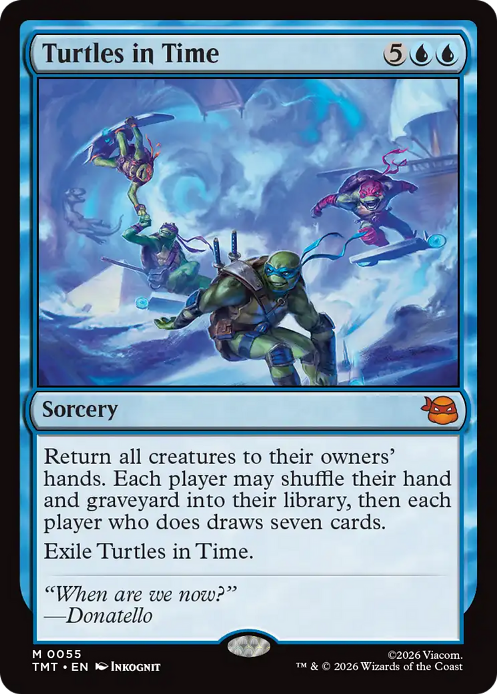 Turtles in Time — Teenage Mutant Ninja Turtles — Magic: The Gathering