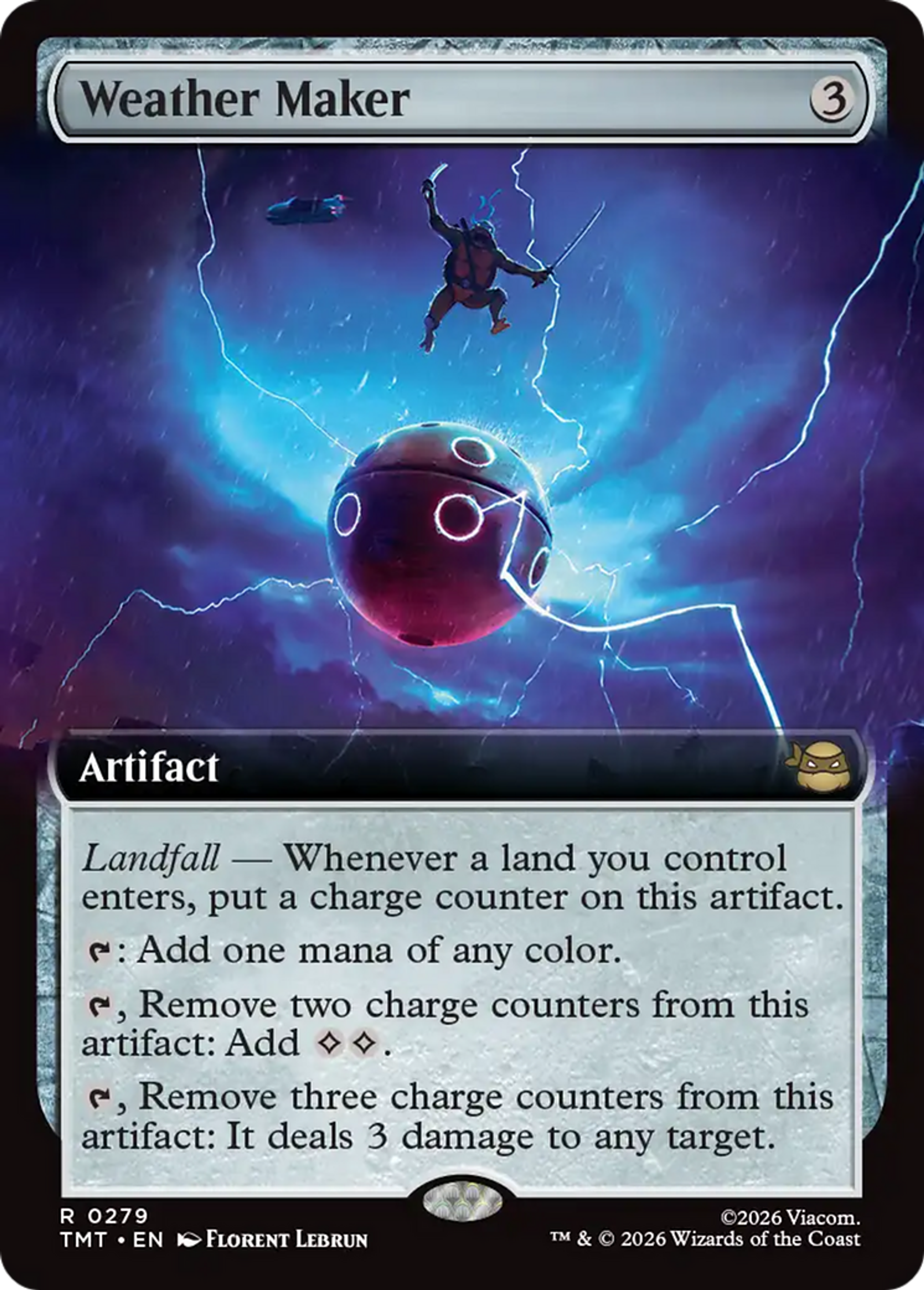 Faiseur de météo — Teenage Mutant Ninja Turtles — Magic: The Gathering