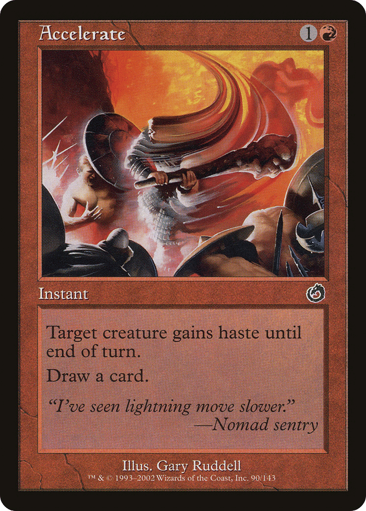 Accelerate — Torment — Magic: The Gathering