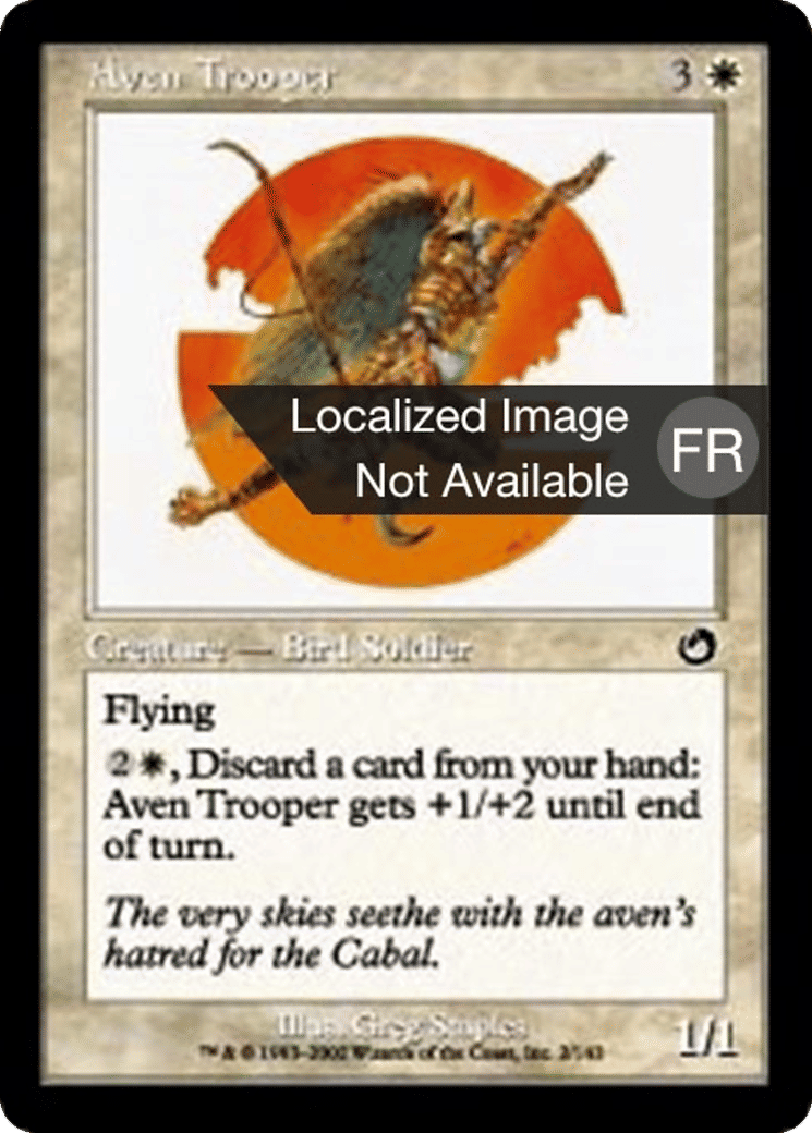 Troupier avemain — Torment — Magic: The Gathering