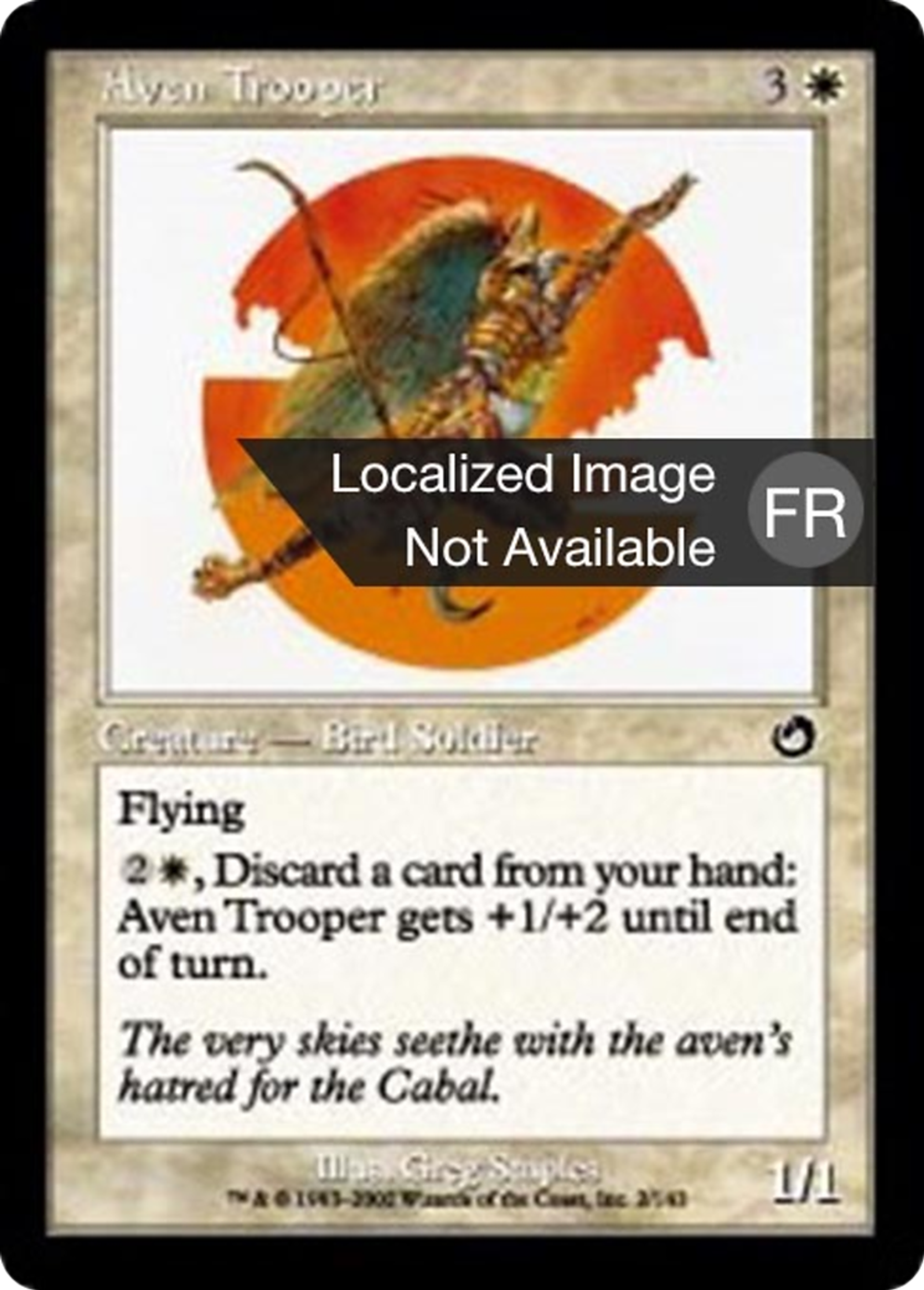 Troupier avemain — Torment — Magic: The Gathering