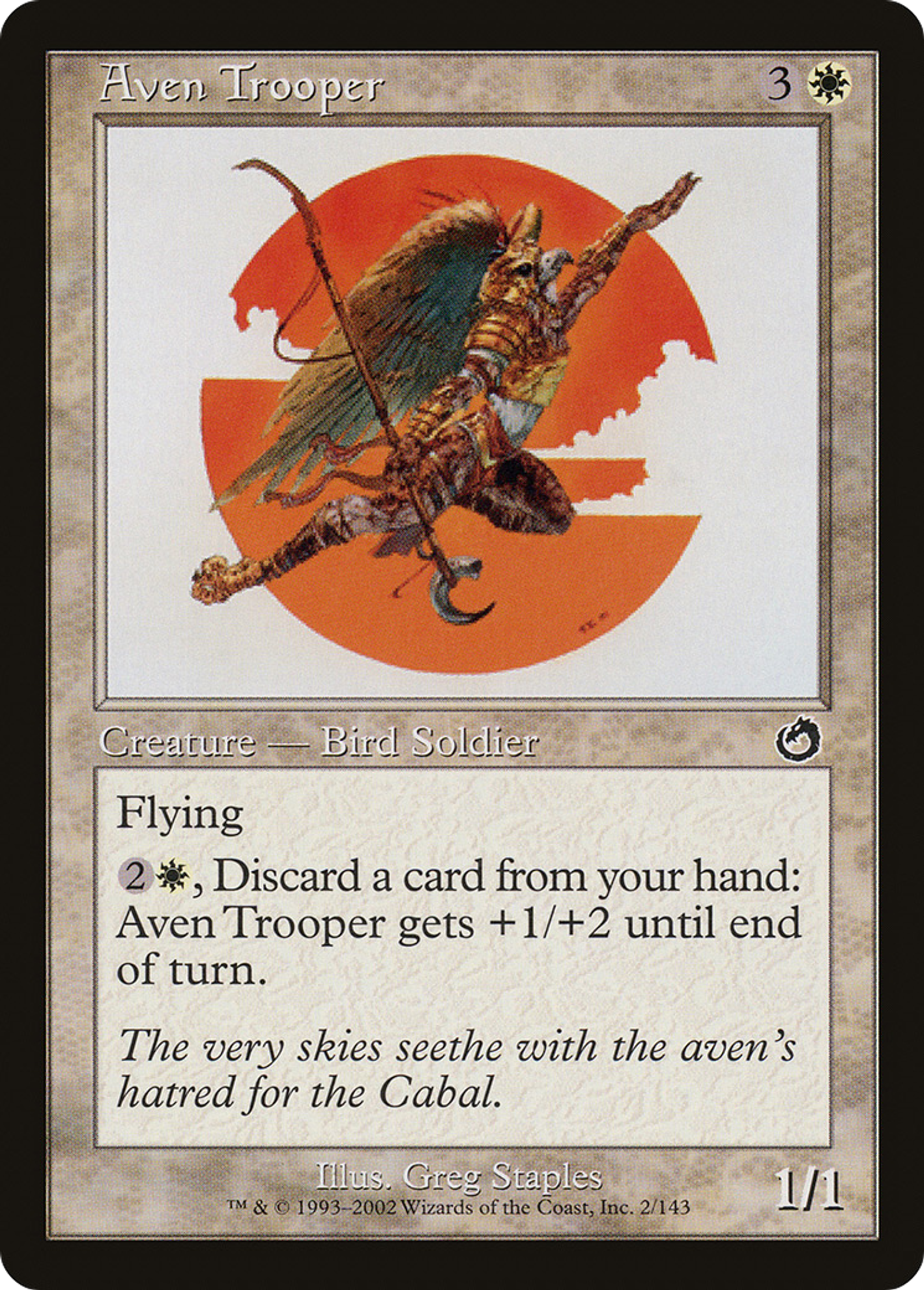 Troupier avemain — Torment — Magic: The Gathering