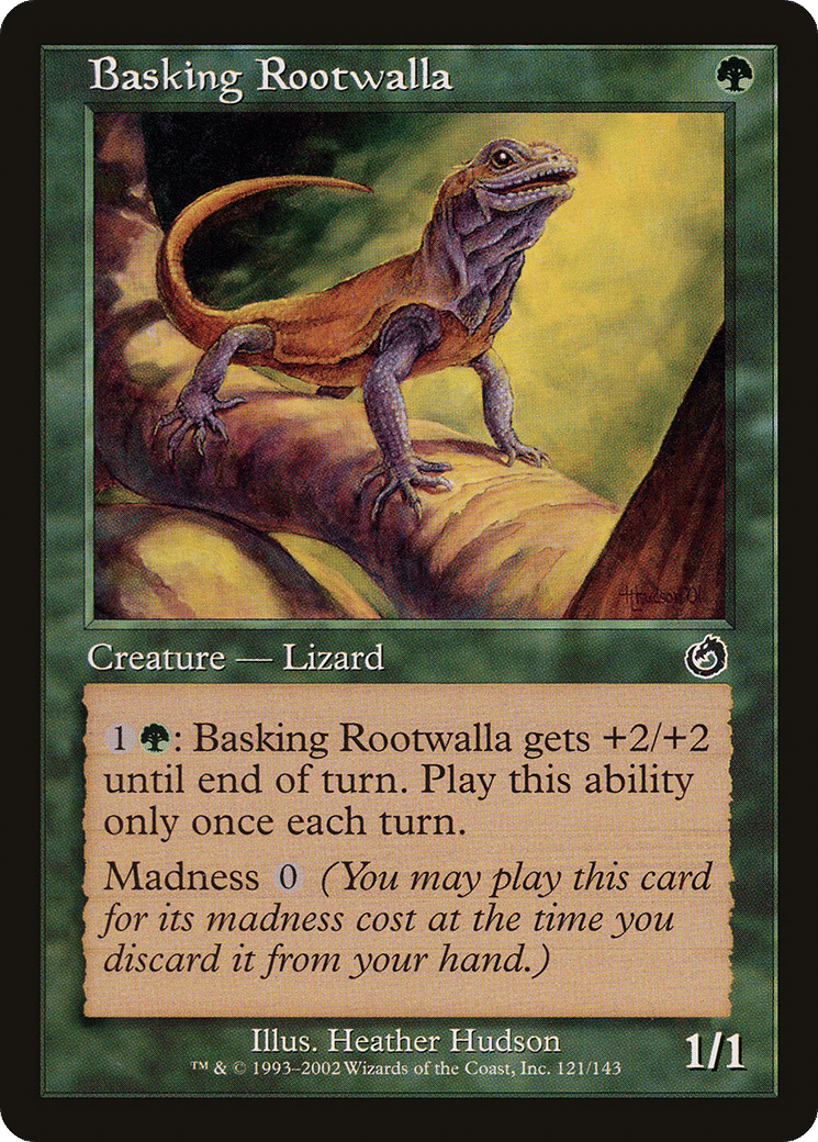 Basking Rootwalla — Torment — Magic: The Gathering