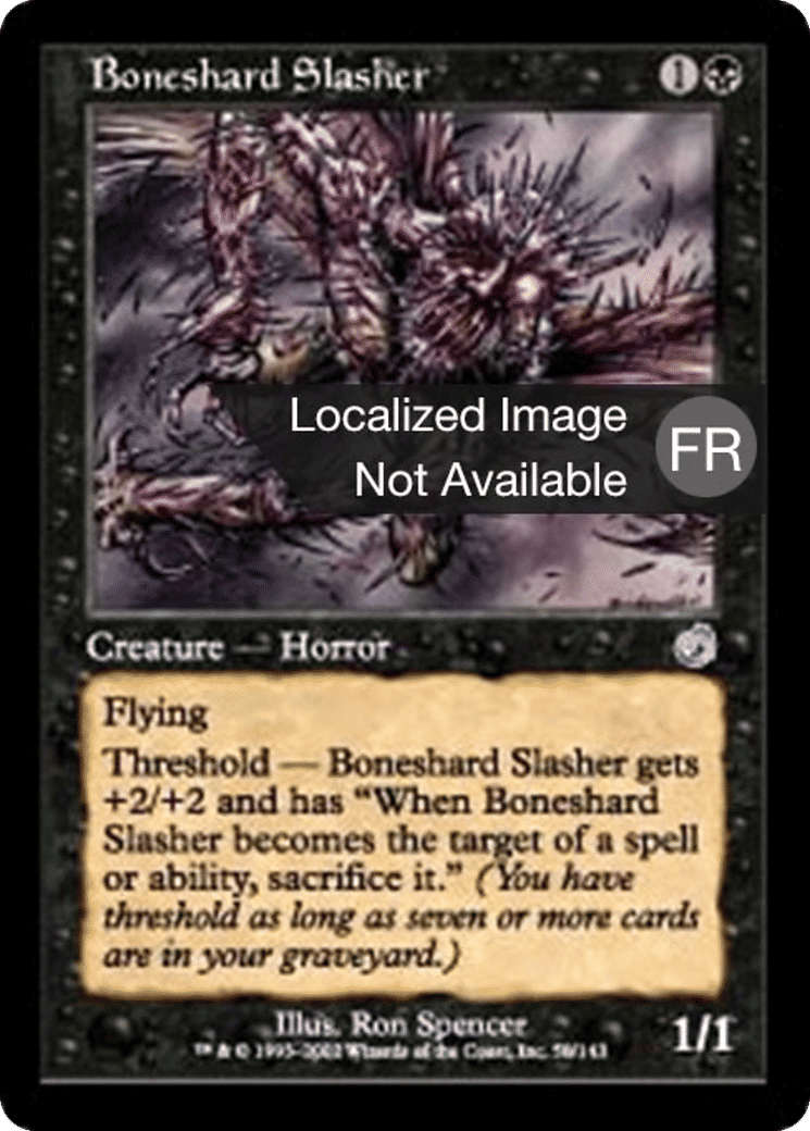 Celui aux os qui balafrent — Torment — Magic: The Gathering