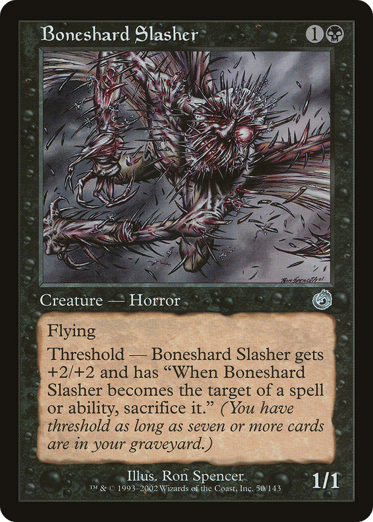 Boneshard Slasher — Torment — Magic: The Gathering