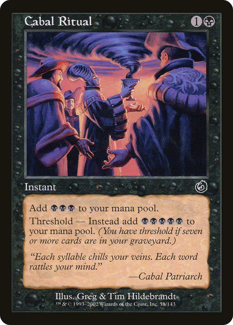 Cabal Ritual — Torment — Magic: The Gathering