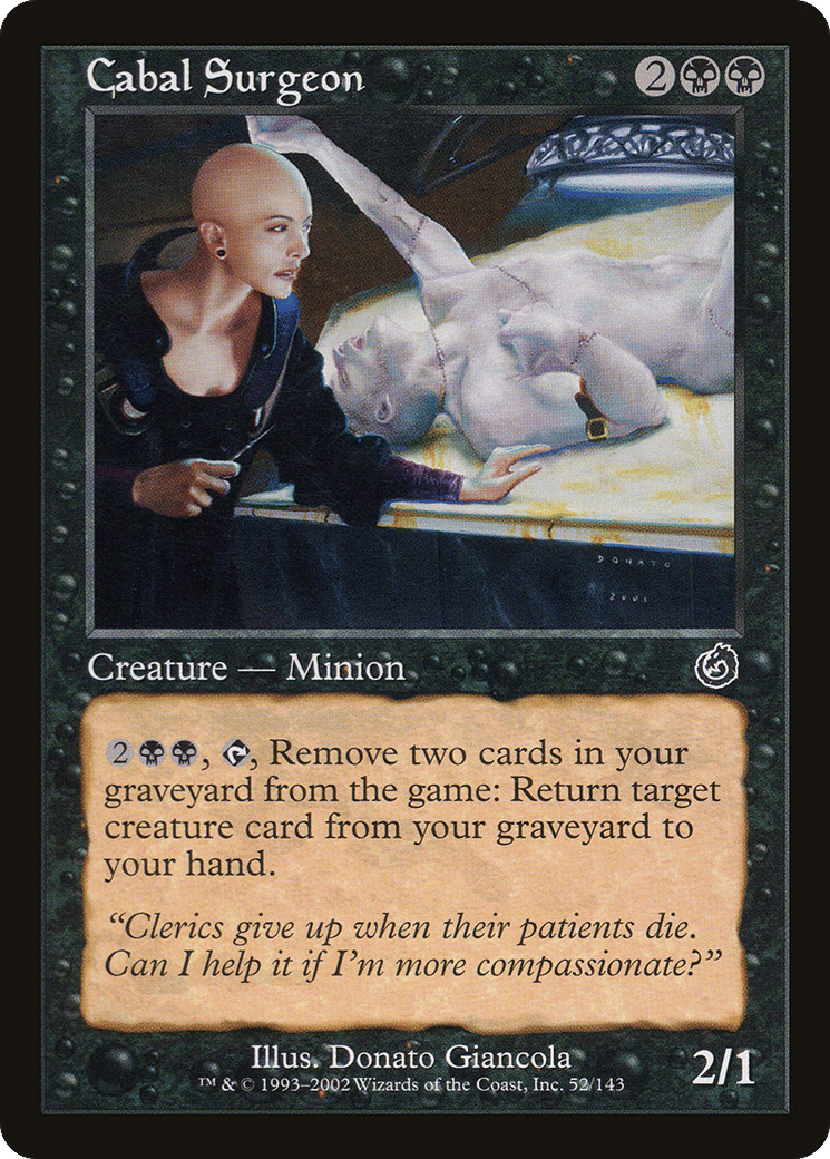 Cabal Surgeon — Torment — Magic: The Gathering